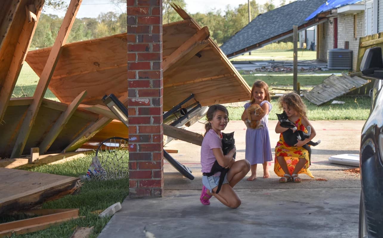 In Louisiana, devastated by the hurricane, people are struggling to rebuild