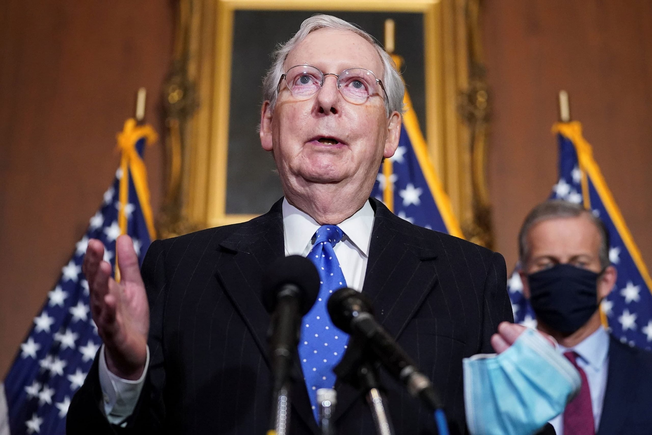 McConnell blocks $ 2,000 checks and ties them to Trump's claims