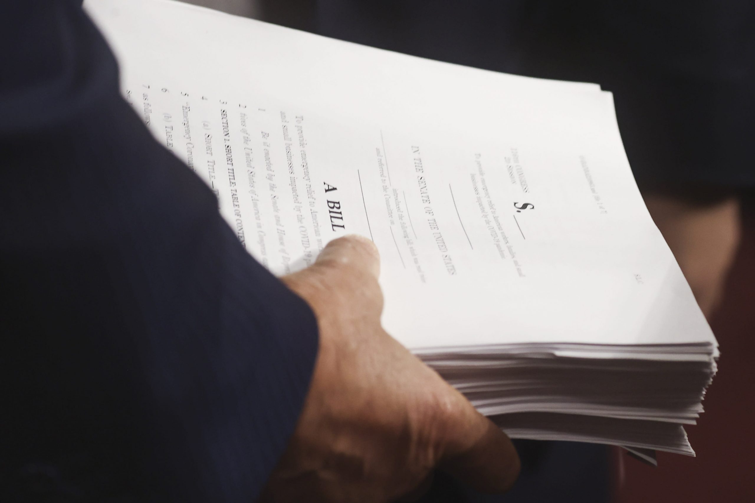 Congress is working on a $ 900 billion relief plan