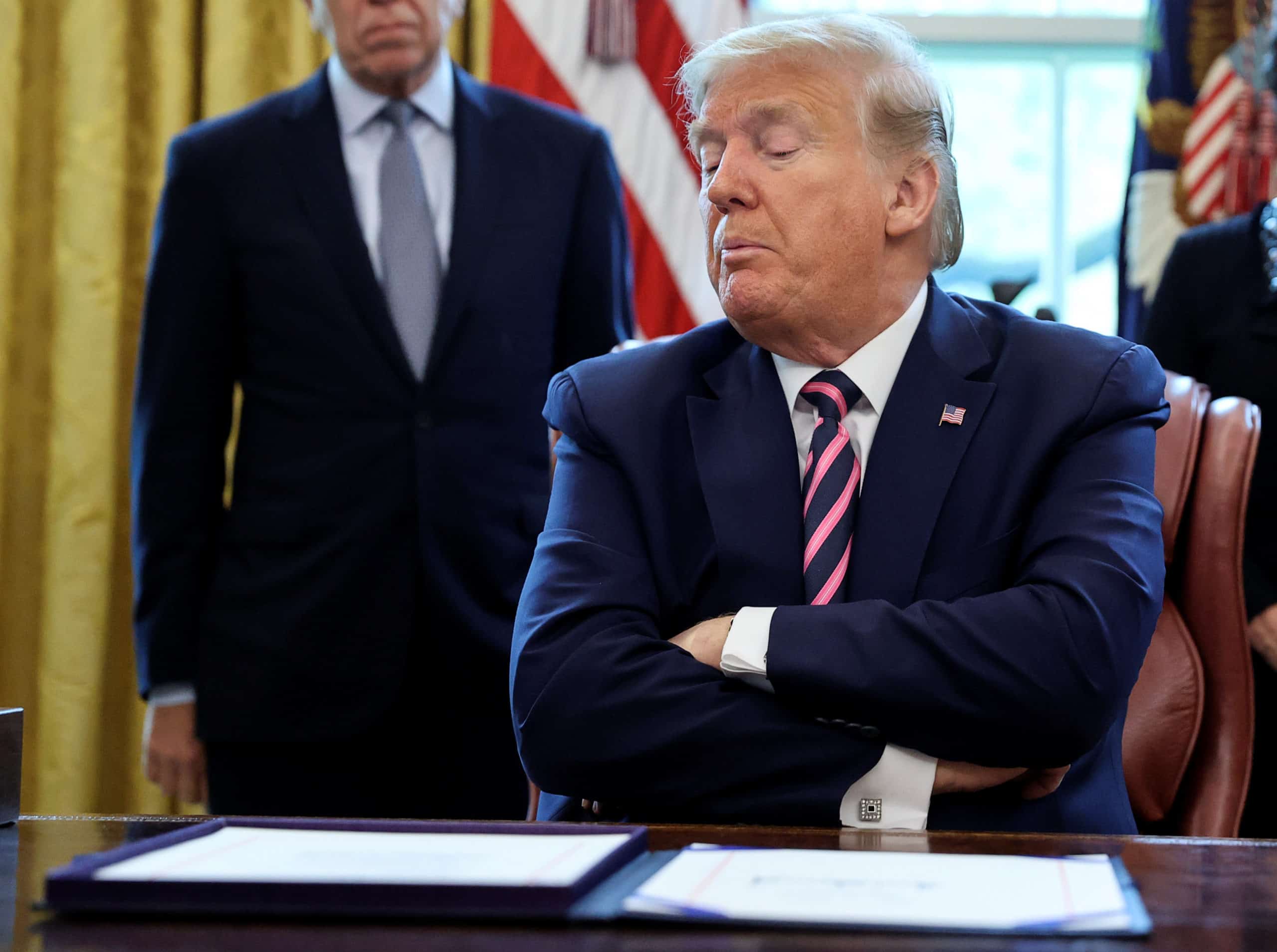 Trump refuses to come out of his bedroom and to attend the Christmas party at the White House after the defeat of SCOTUS