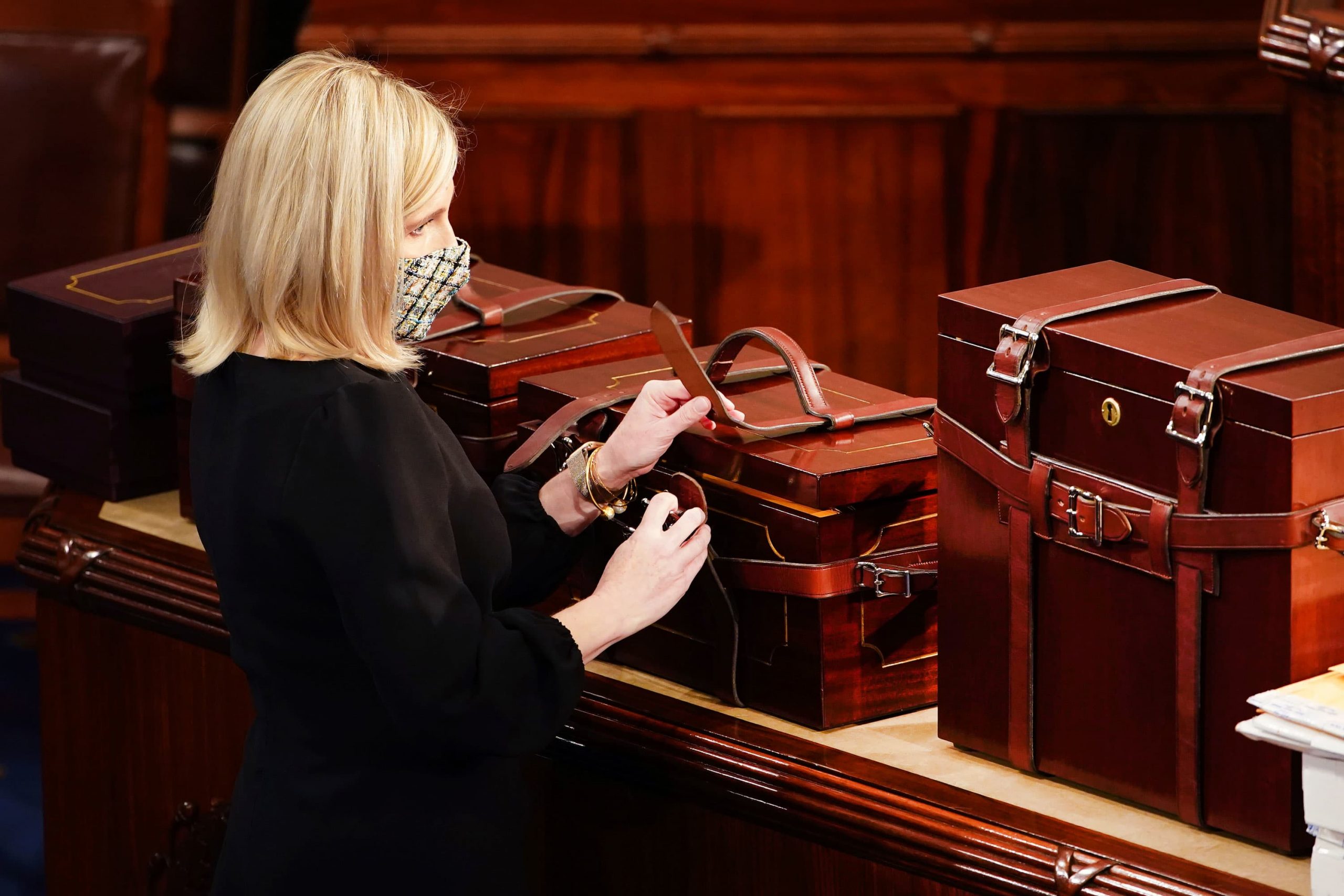 Electoral College ballot papers saved during the DC riot