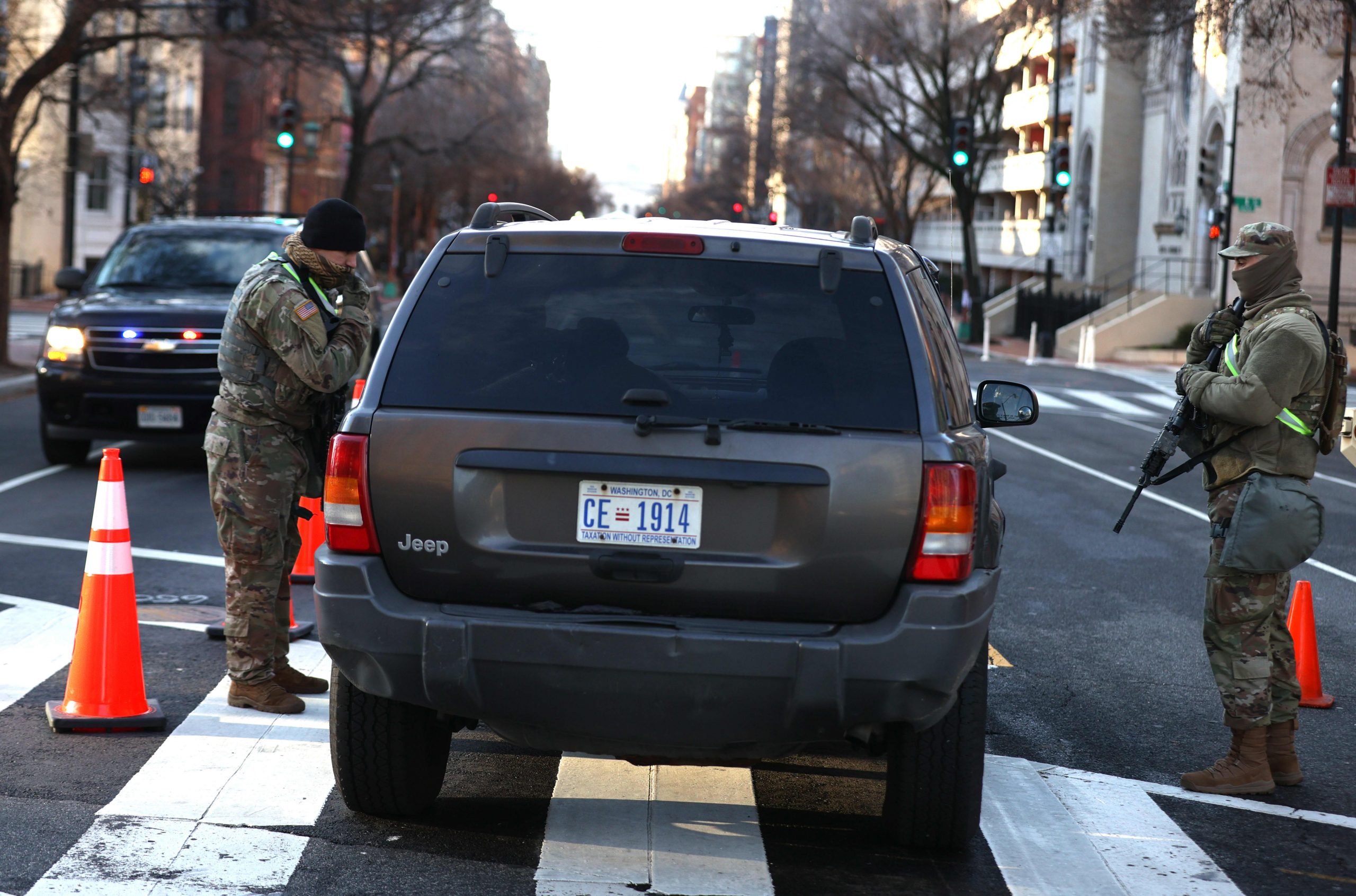 Virginia man arrested with a gun at residential checkpoint