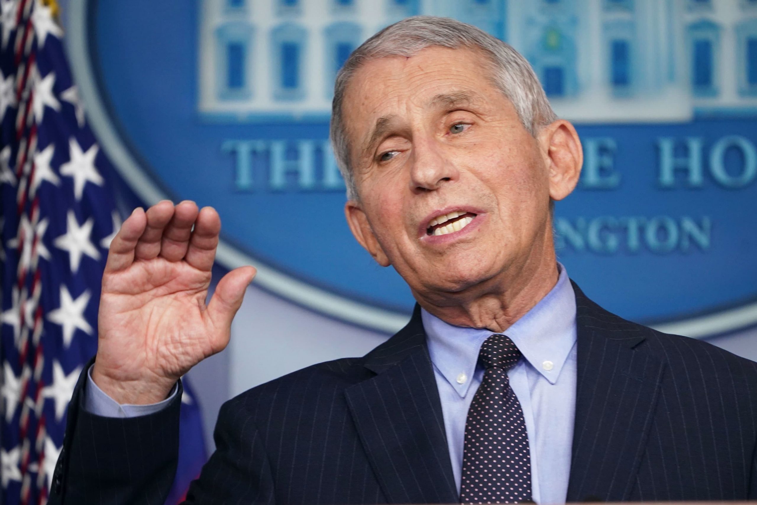 The Biden Covid group informs the press because the winter storm is delaying vaccine deliveries 1 I took no pleasure in contradicting Trump on Covid