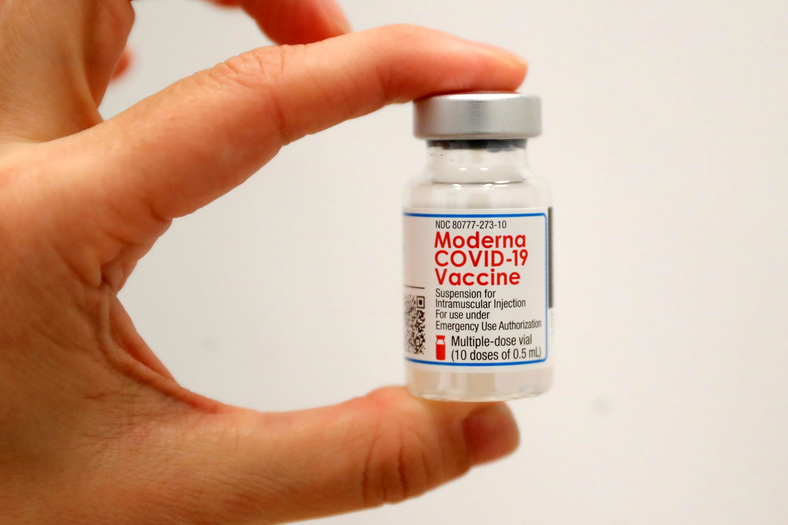 Moderna is asking the FDA to allow 5 additional doses per Covid vaccine bottle to expedite distribution, the source told CNBC