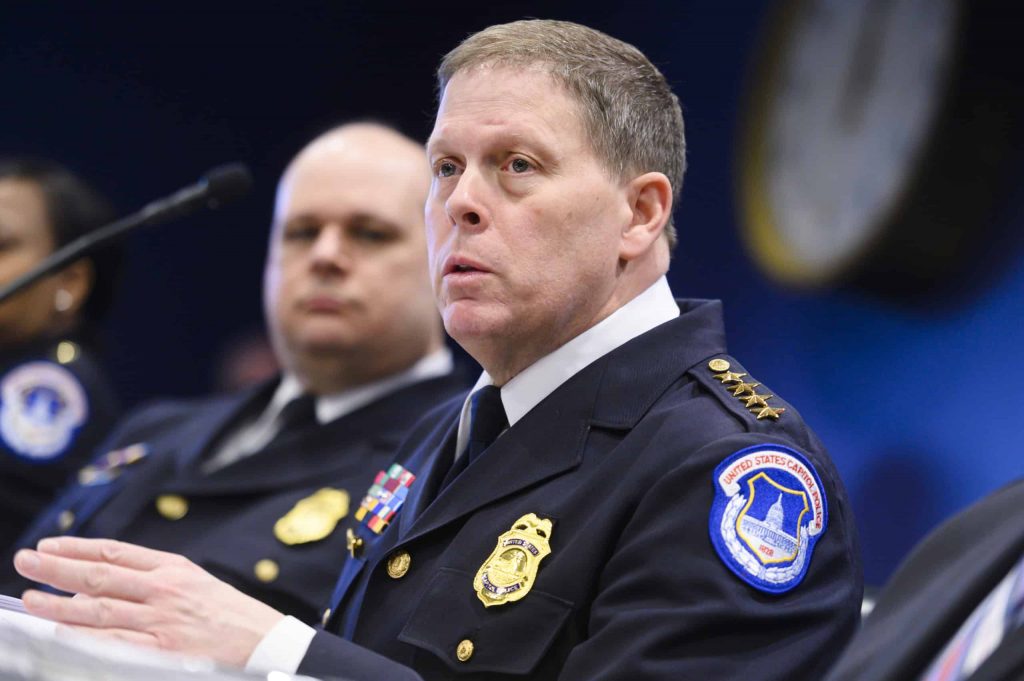 #TSRUpdatez: The U.S. Capitol Chief Of Police Resigns After Rioting Within The Capitol • MV TELEGRAPH - Vimarsana News