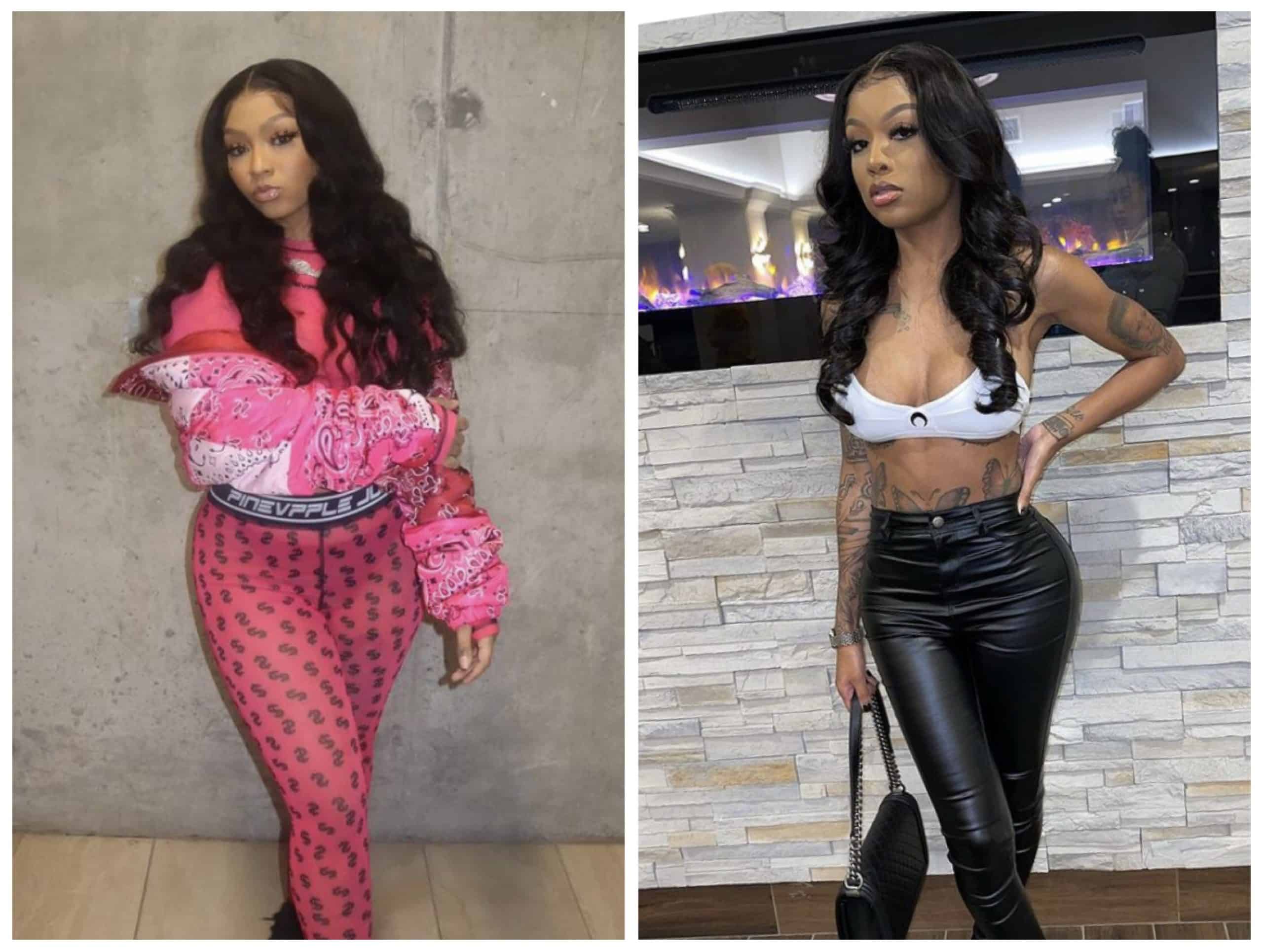 The Cuban doll and King Von's sister, Kayla B, have joined the fight