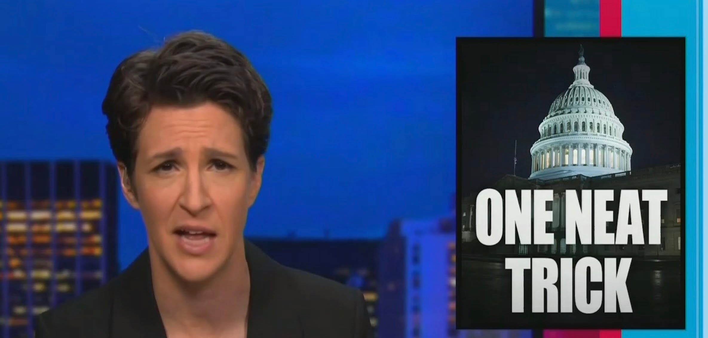 Rachel Maddow says it's time for Democrats to think about killing the filibuster