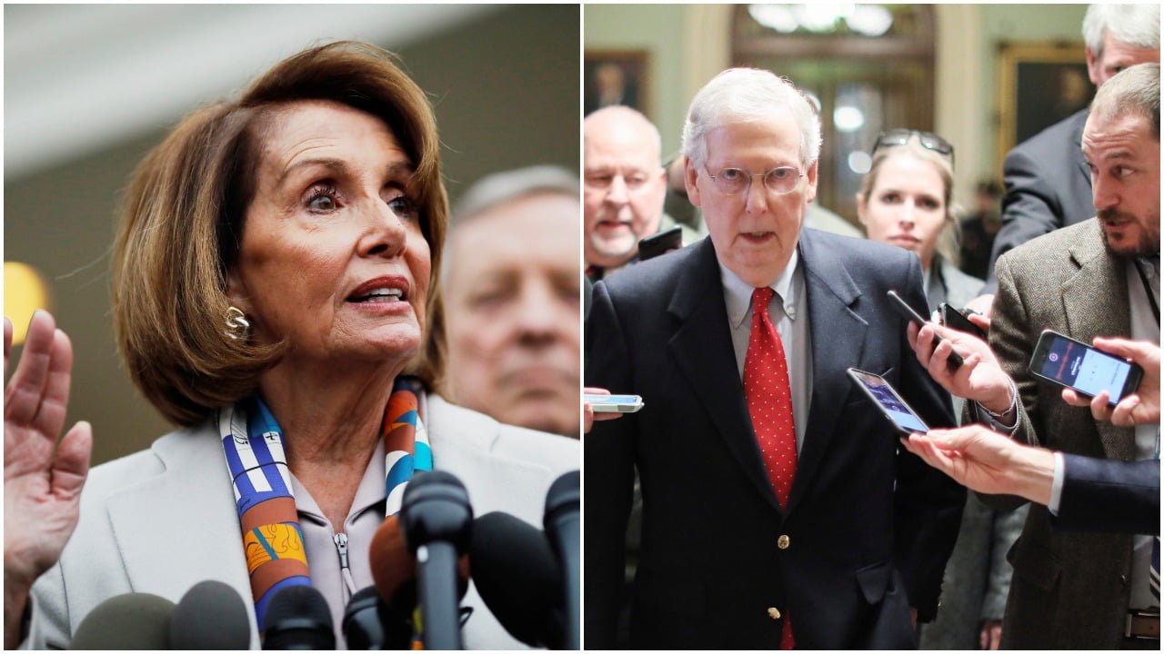 Pelosi kills McConnell's plan to impeach Biden through Trump impeachment
