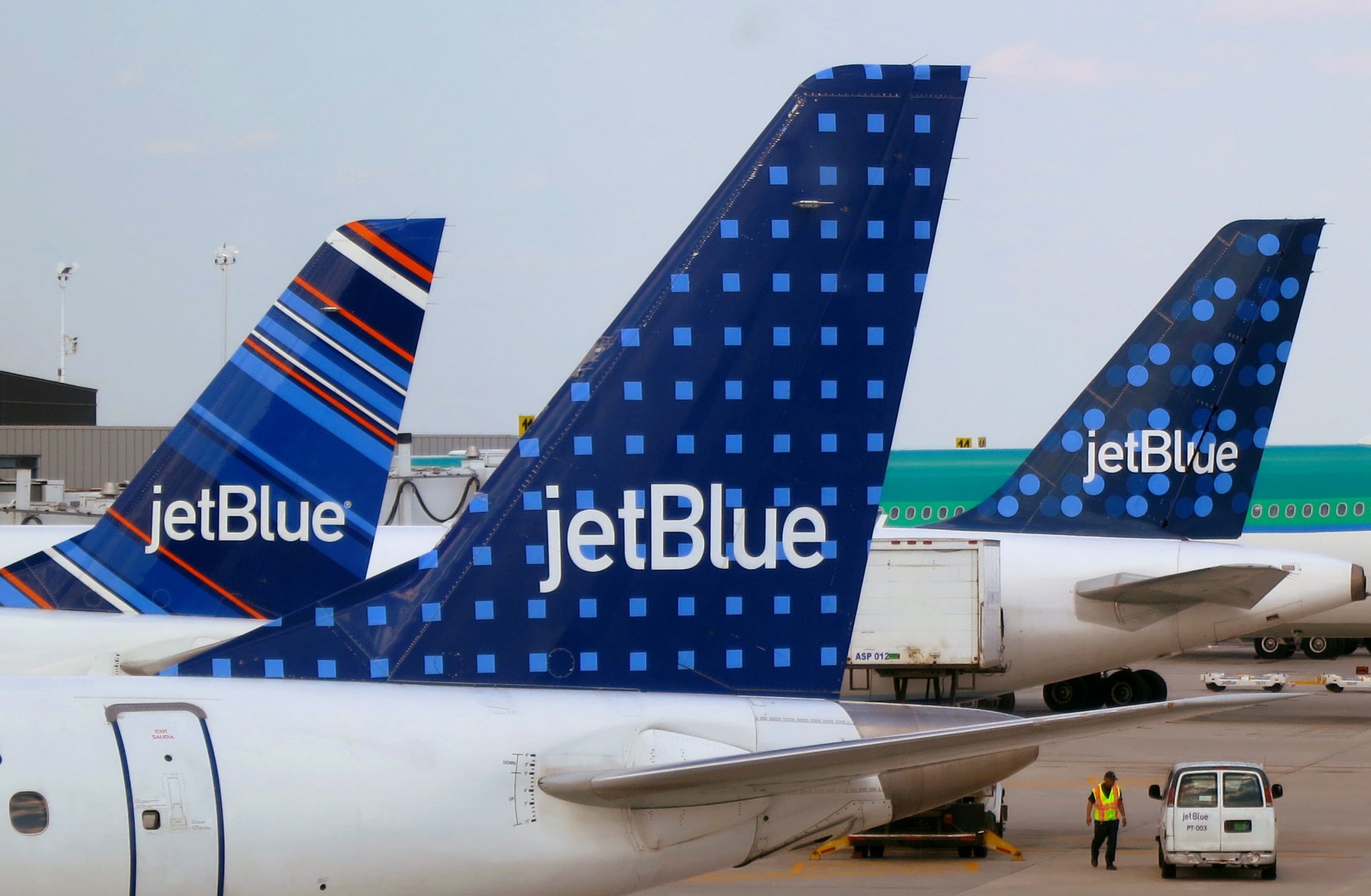 JetBlue waives ticket exchange fees but prohibits access to overhead bins for the cheapest fares