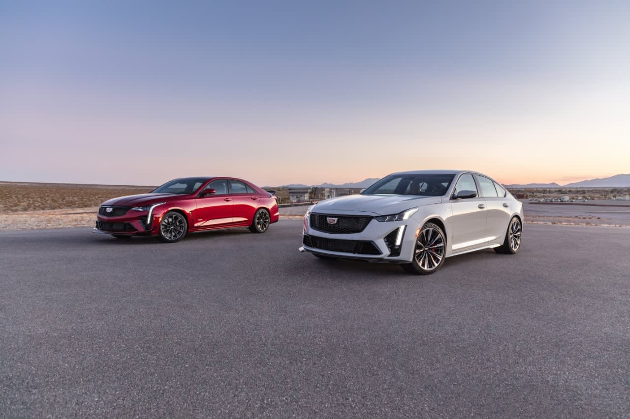 GM introduces Cadillac CT4-V and CT5-V Blackwing performance sedans
