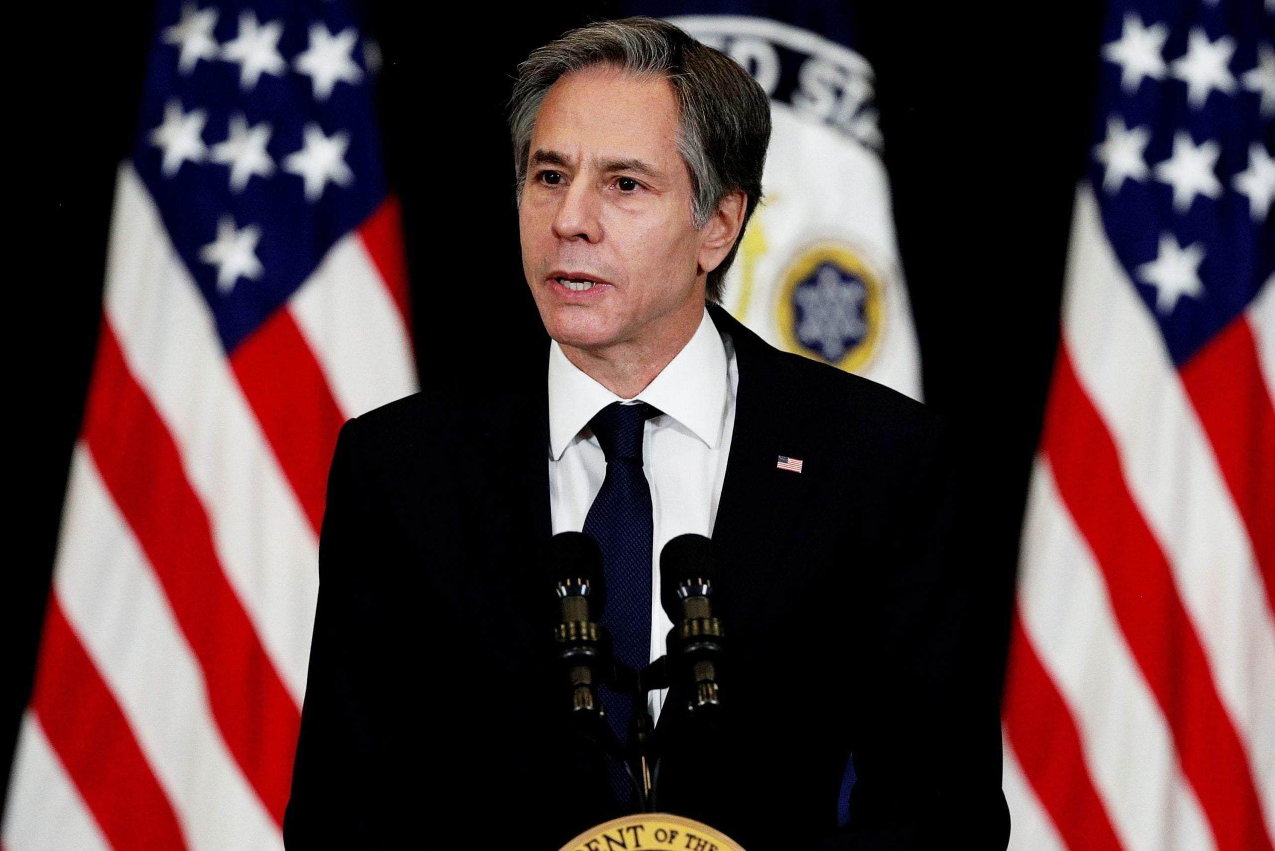 The US is calling on China to condemn the coup in Myanmar in the first high-level conversation