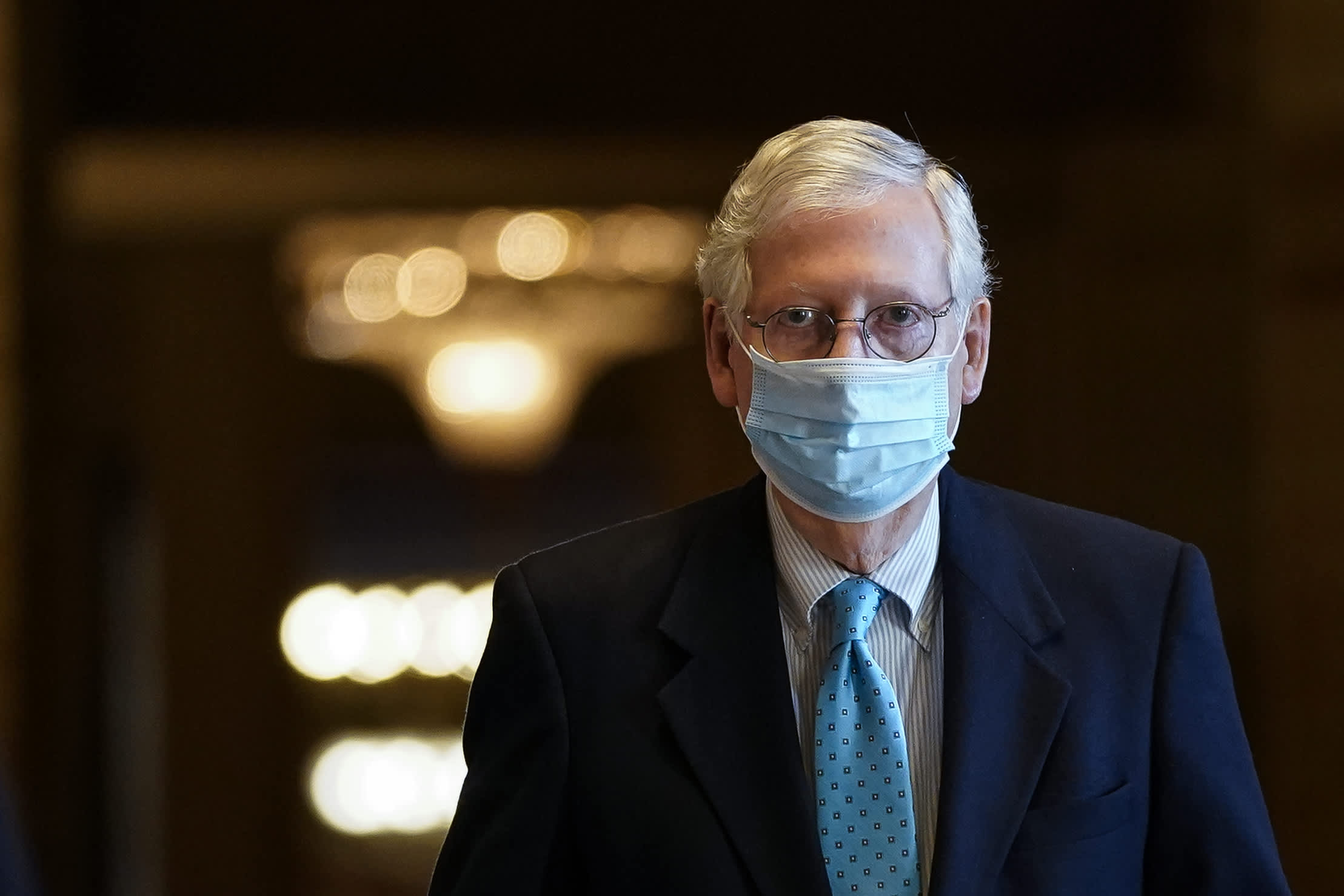 McConnell will vote to acquit Trump when the impeachment process nears its end