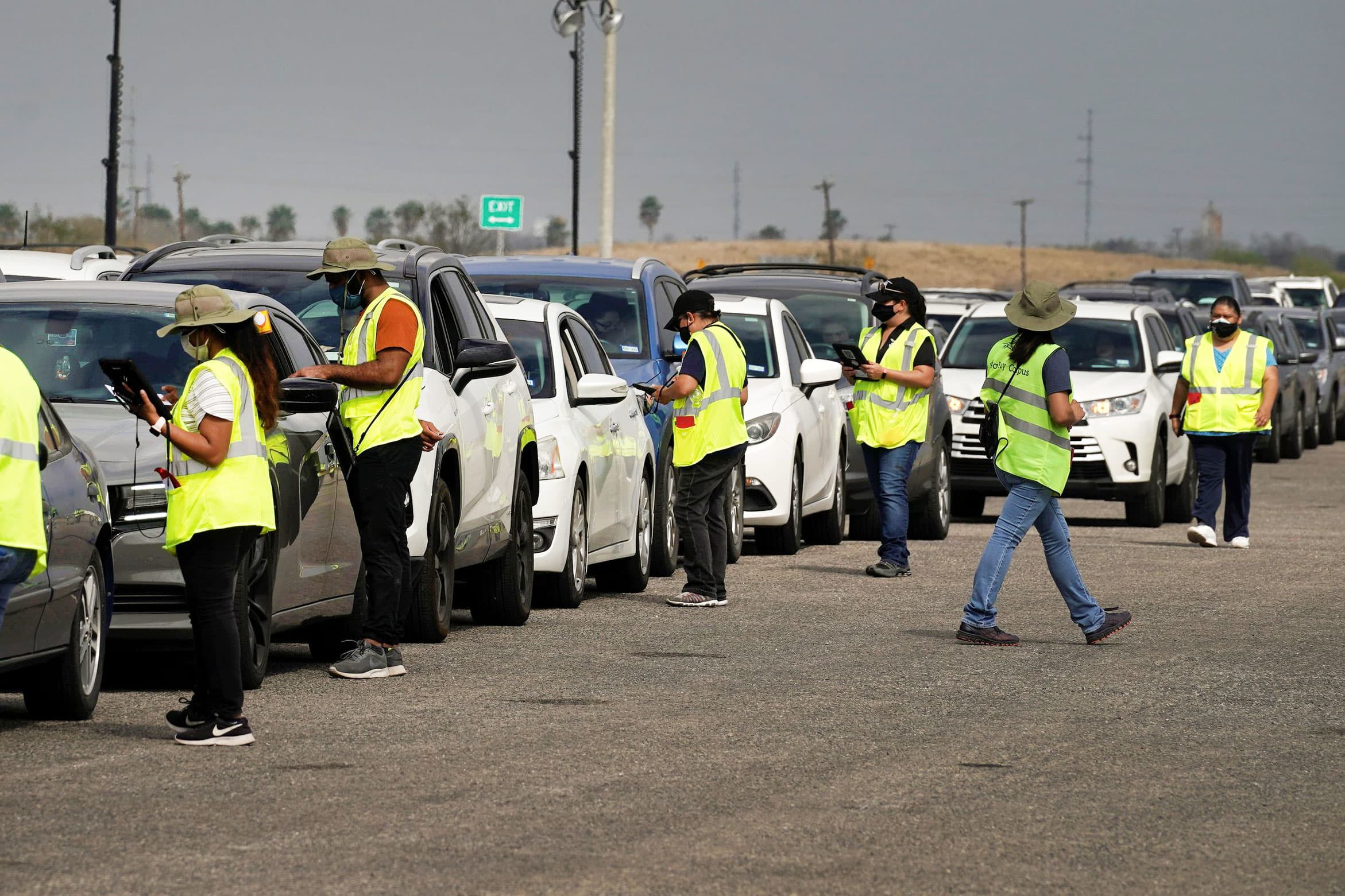 The Biden administration is working with Texas for 3 new mass centers