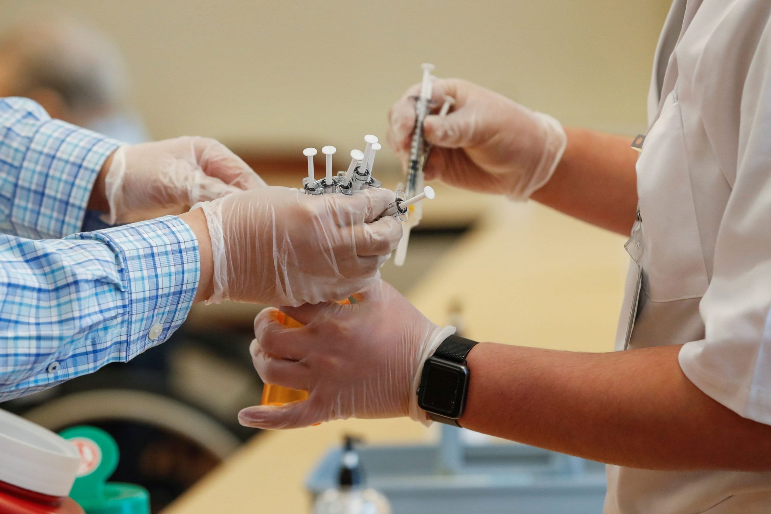 'Brand doesn't matter.  Get the first vaccine available, ”says Dr.  Vin Gupta