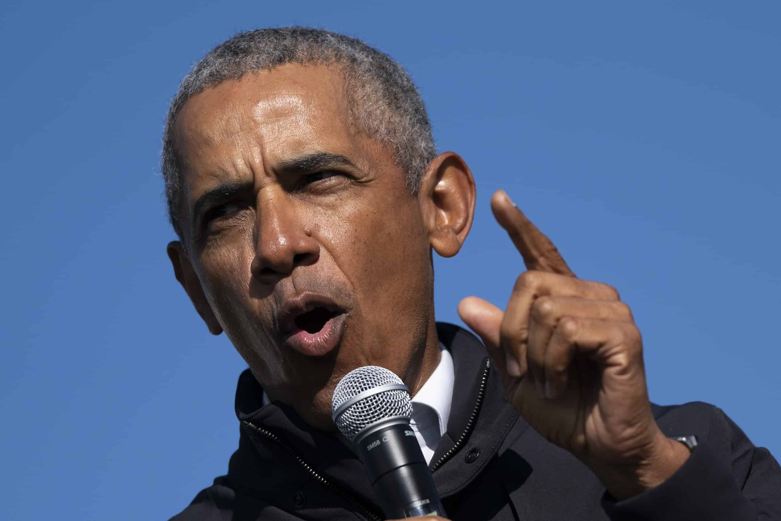 Barack Obama says he once broke a classmate's nose for calling him a racial fraud