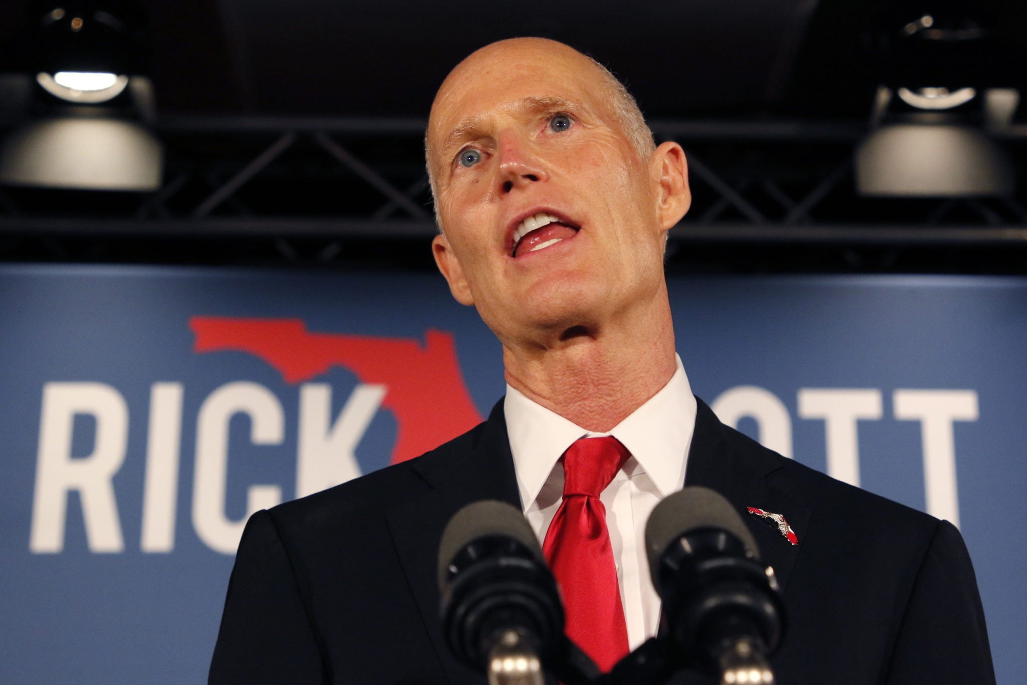 While many GOP Senators have been moved through impeachment proceedings, Rick Scott calls it a "complete waste of time"