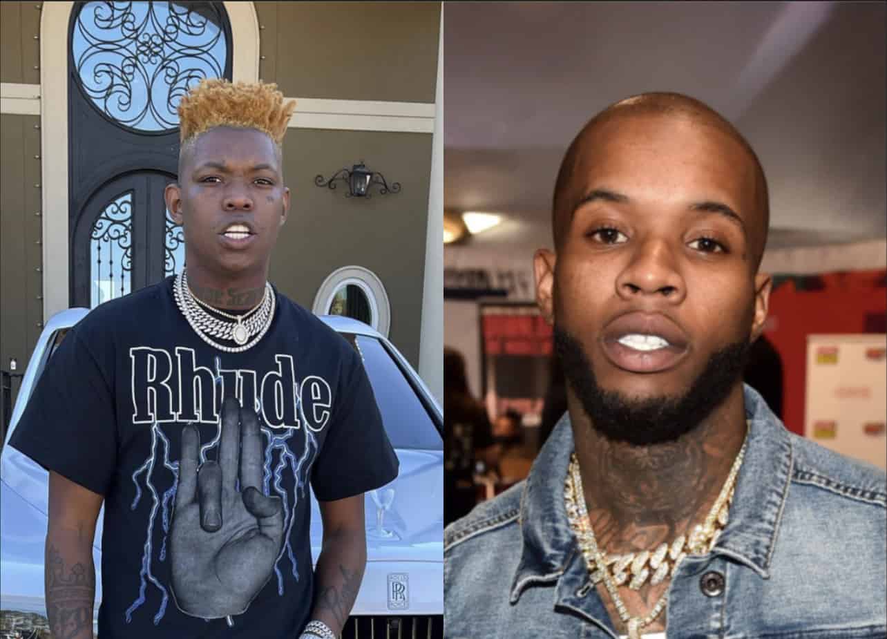 Yung Bleu calls on Tory Lanez to remix his song "You're Mines Still"