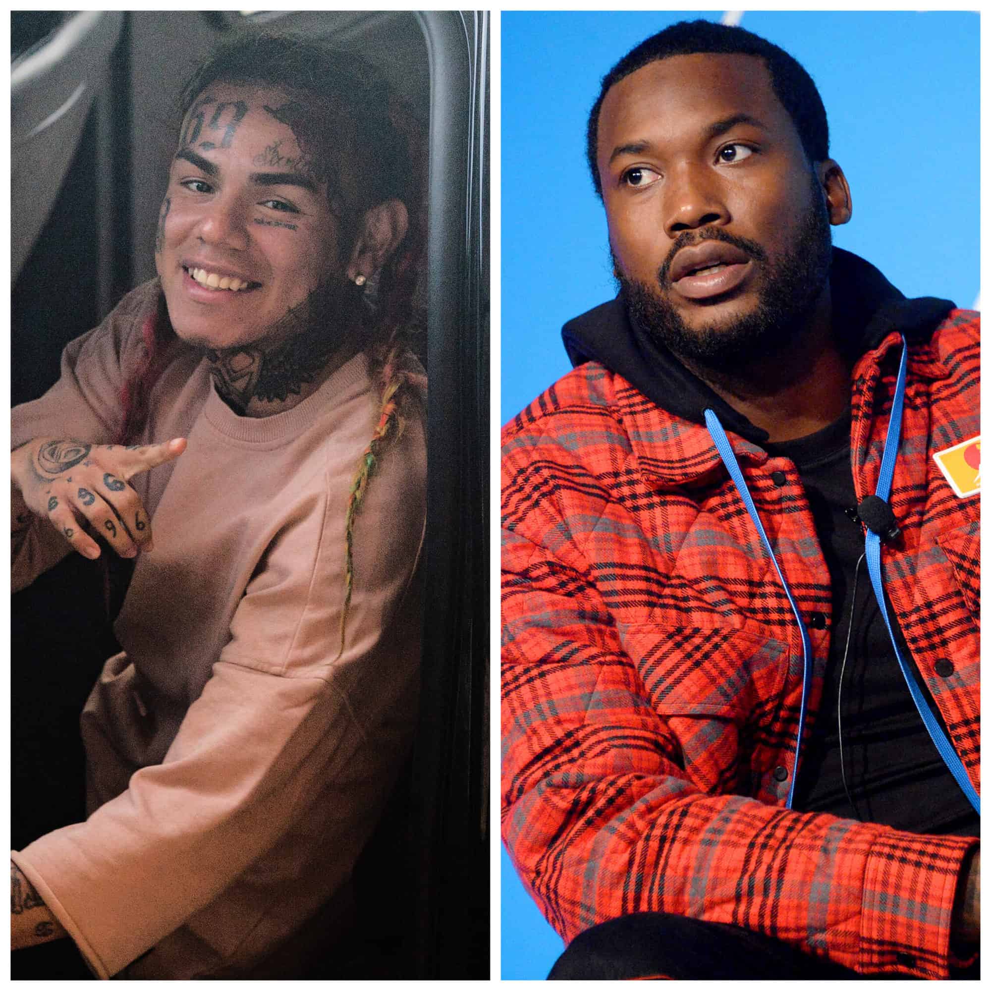 Meek Mill and Tekashi 69 get into a screaming match that almost physically changed outside of the Atlanta Club (video)