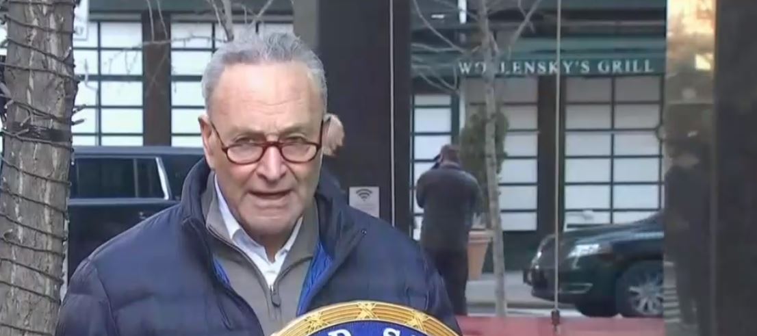 The Republican attack on "Chuck Schumer Bridge" on the stimulus collapses in a comical way