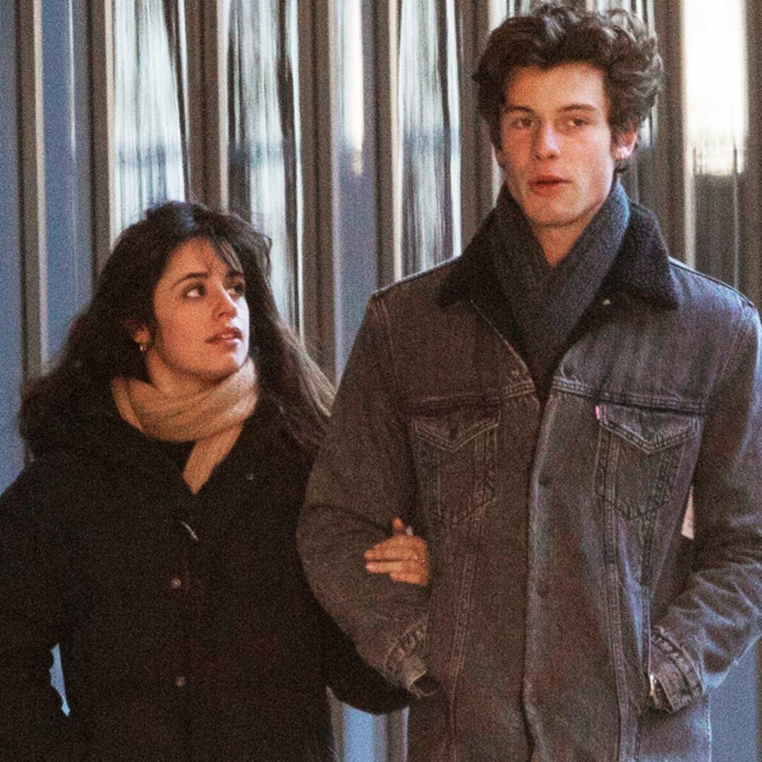 Shawn Mendes kisses Camila Cabello's toes in the Valentine's Day mail
