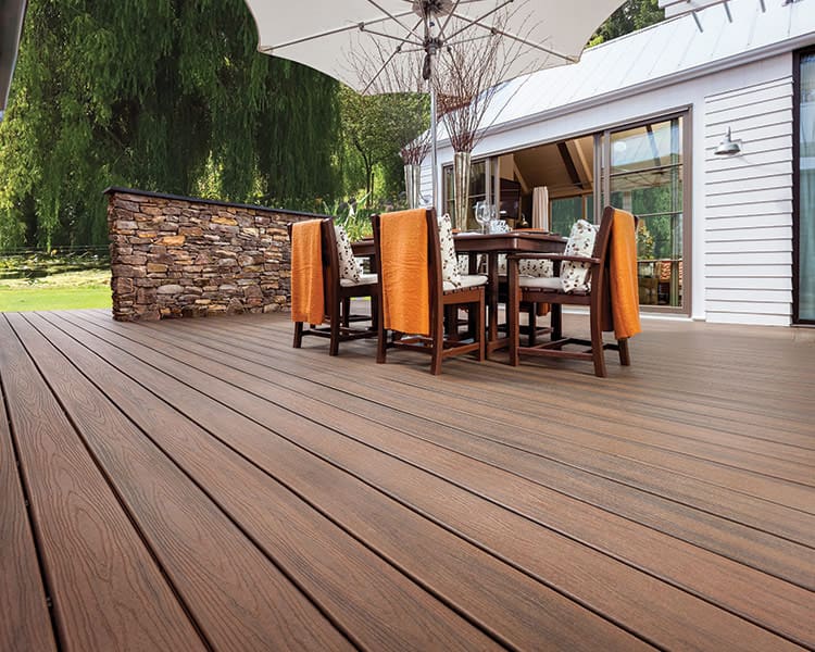 According to Trex CEO, demand for composite decks is increasing thanks to a DIY boon
