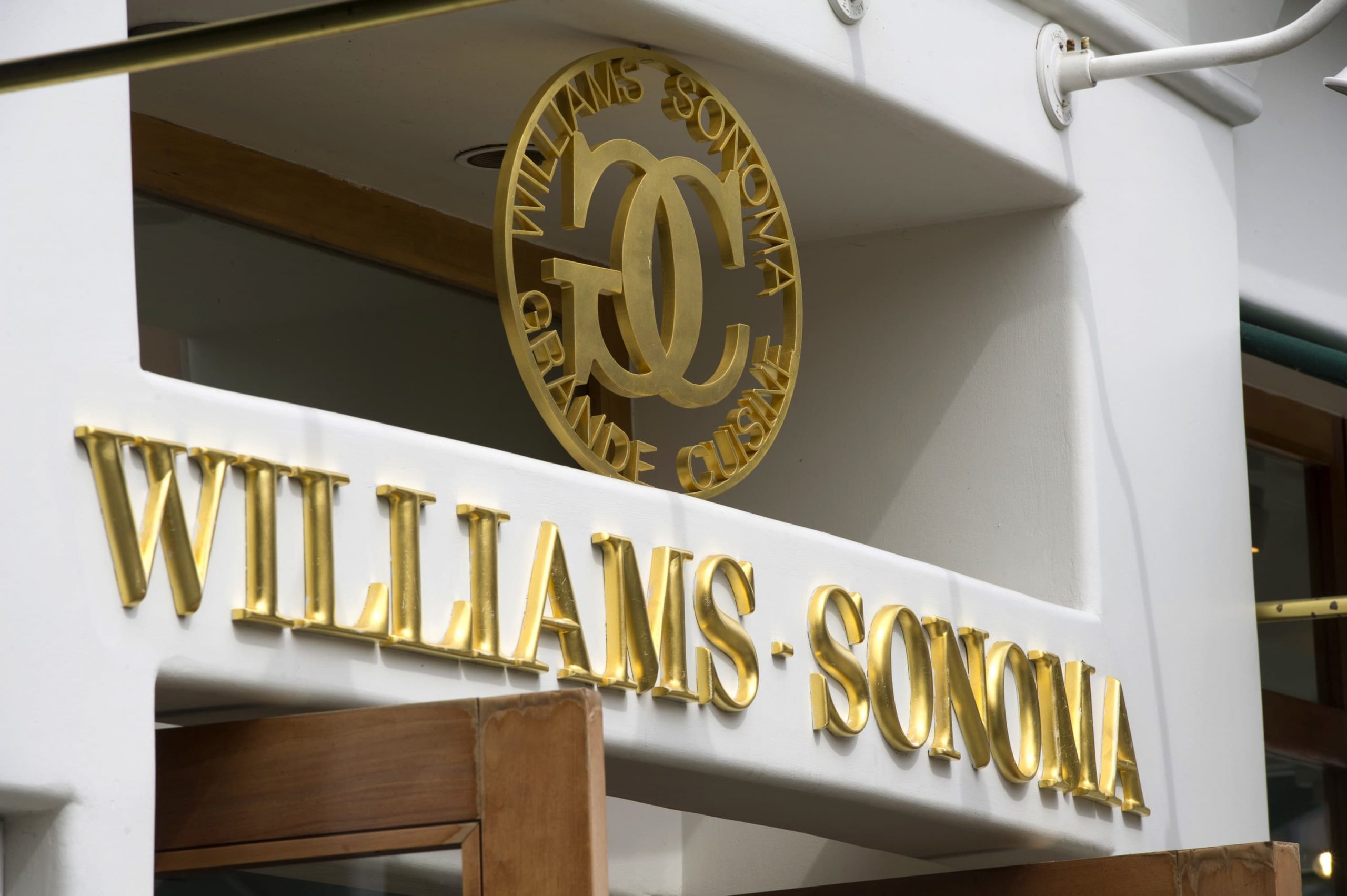 Williams-Sonoma CEO watches pedestrian traffic in the store as the economy picks up