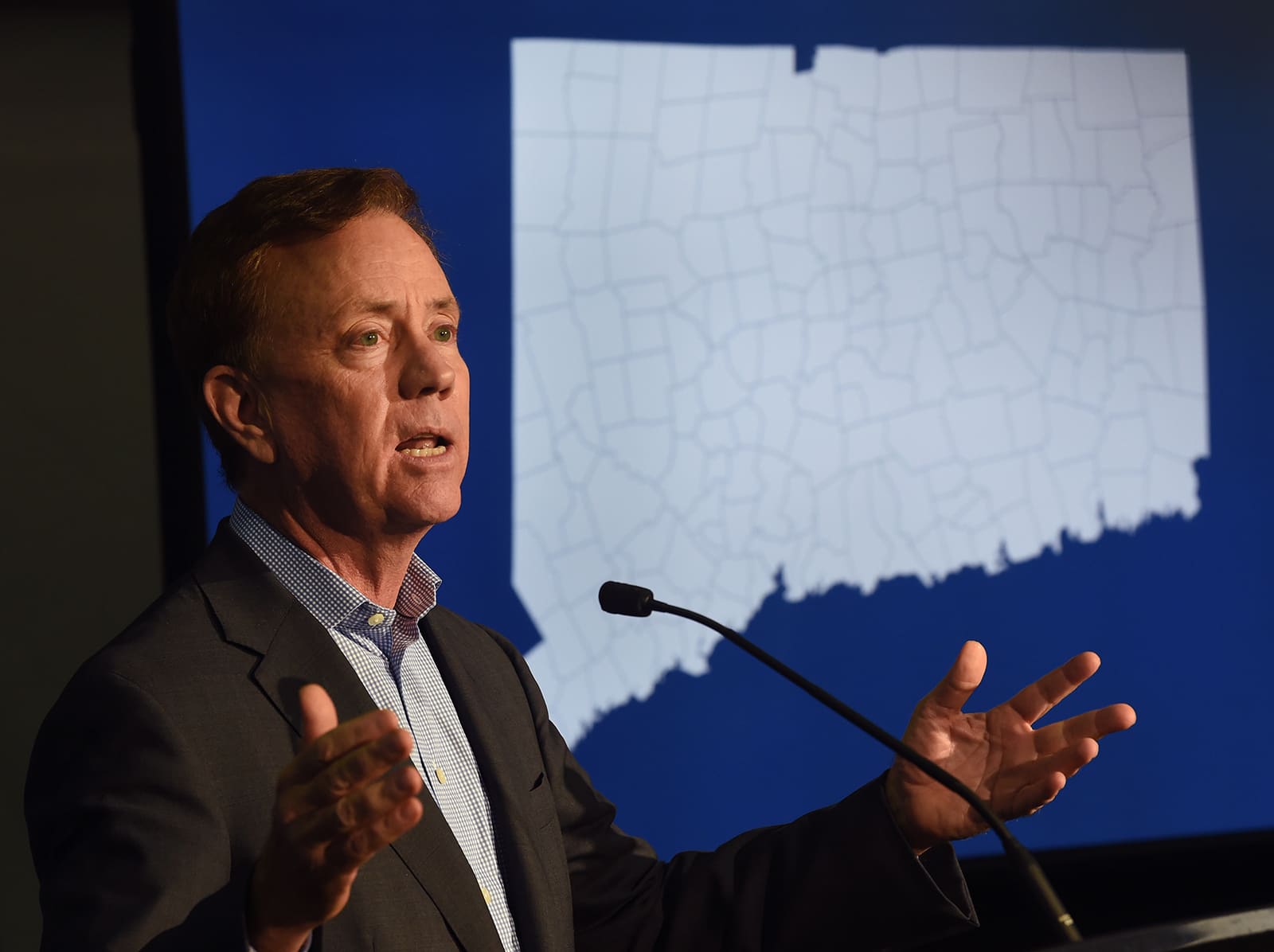 Governor Ned Lamont defends the easing of Covid restrictions in Connecticut