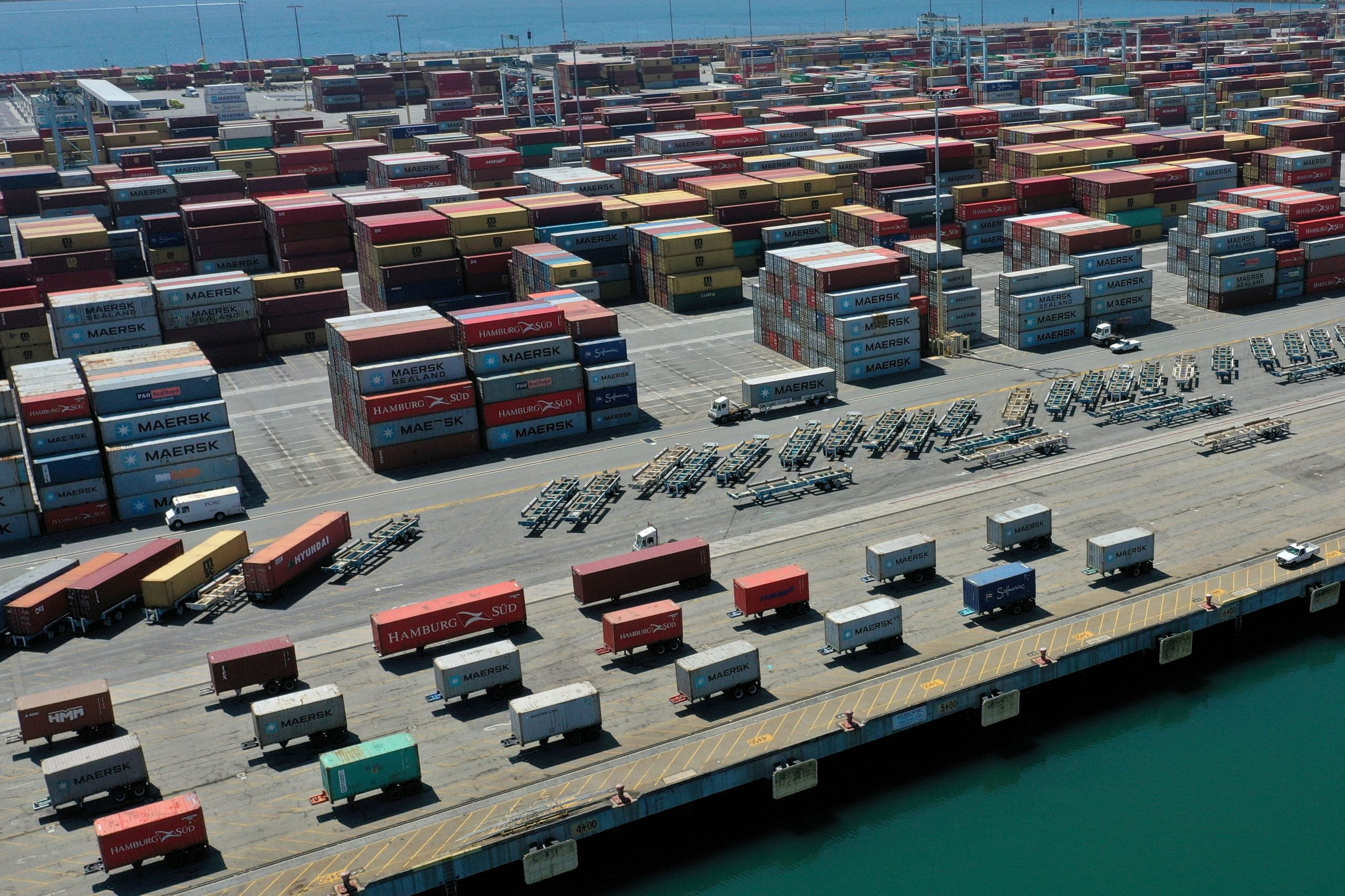 Retailers are paying to fly goods from China as U.S. port security delays deliveries