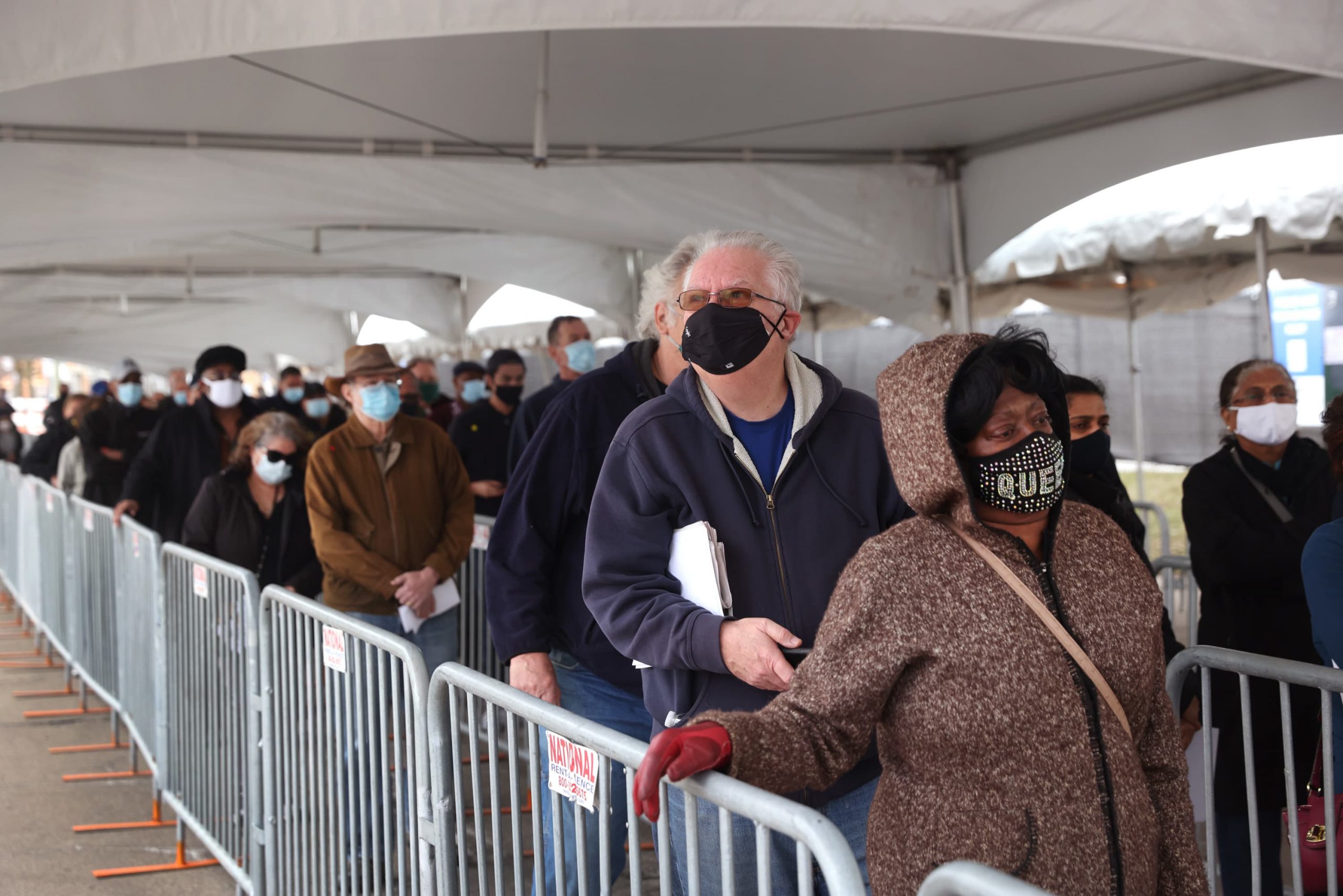 In the US, 100 million Covid vaccine doses are exceeded, 13% of adults are fully vaccinated