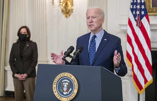 Bid the speech to develop a vision for the post-coronavirus world