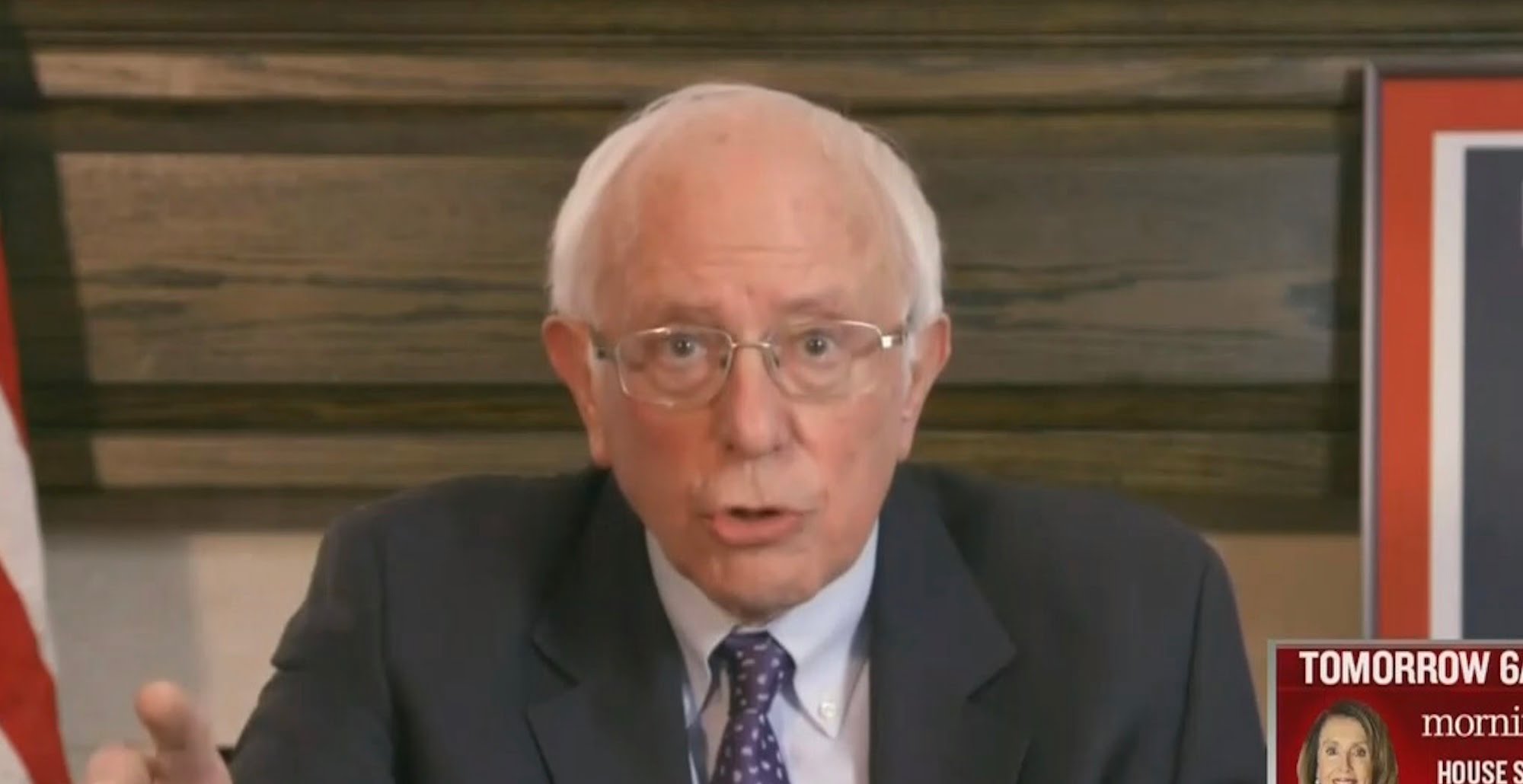 Bernie Sanders commends Biden for making government work for middle-class Americans