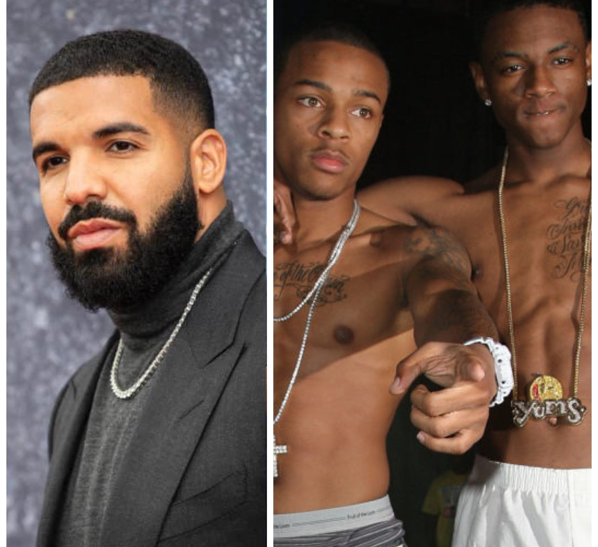 Soulja Boy claps again on Drake's claims that with out Bow Wow there would not be any of his - "Drake is hilarious ... Dude stole my complete bar" 1 Soulja Boy claps back on Drake's claims that without Bow Wow there wouldn't be any of his - "Drake is hilarious ... Dude stole my whole bar"