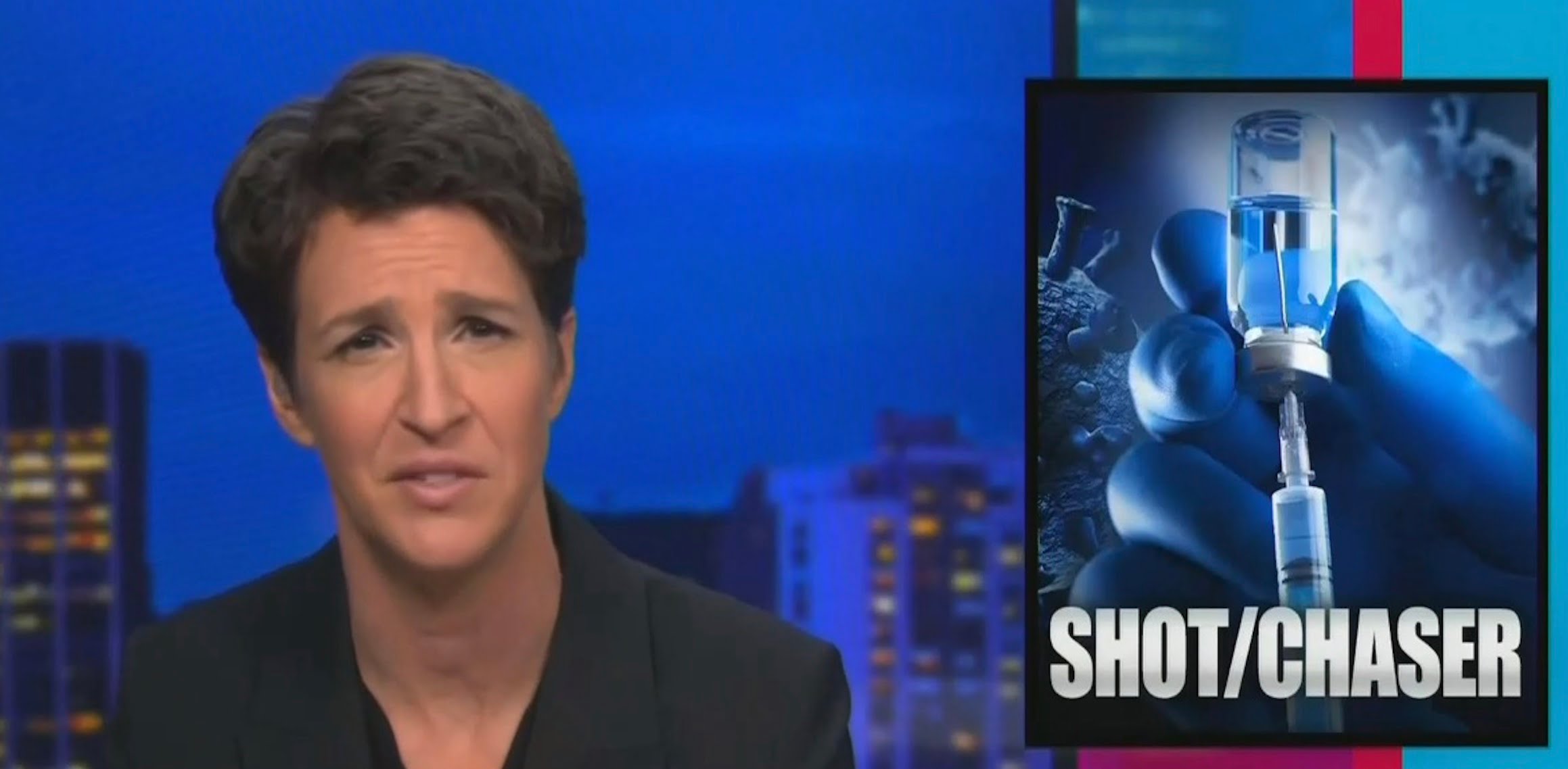 Rachel Maddow says Trump had blood on his hands for covering up his COVID vaccination
