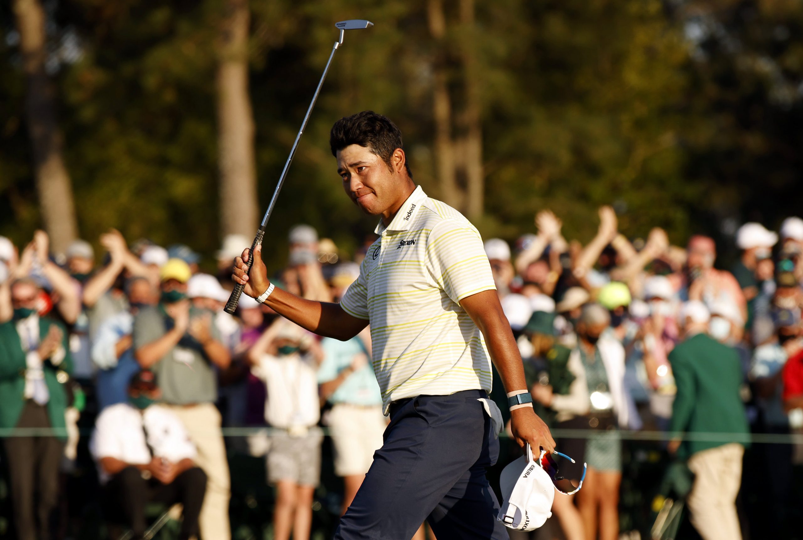 Matsuyama wins the first men's golf major in Japan