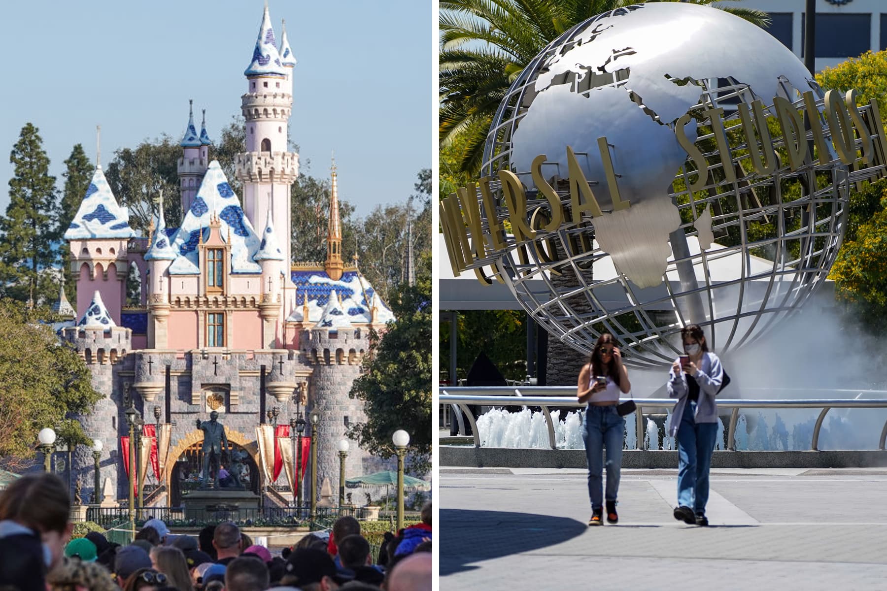 Universal Studios opens at Disneyland to boost business on Main Street