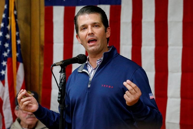 Donald Trump Jr. is livid that Liz Cheney poked Joe Biden along with his fist final evening 1 Donald Trump Jr. is furious that Liz Cheney poked Joe Biden with his fist last night