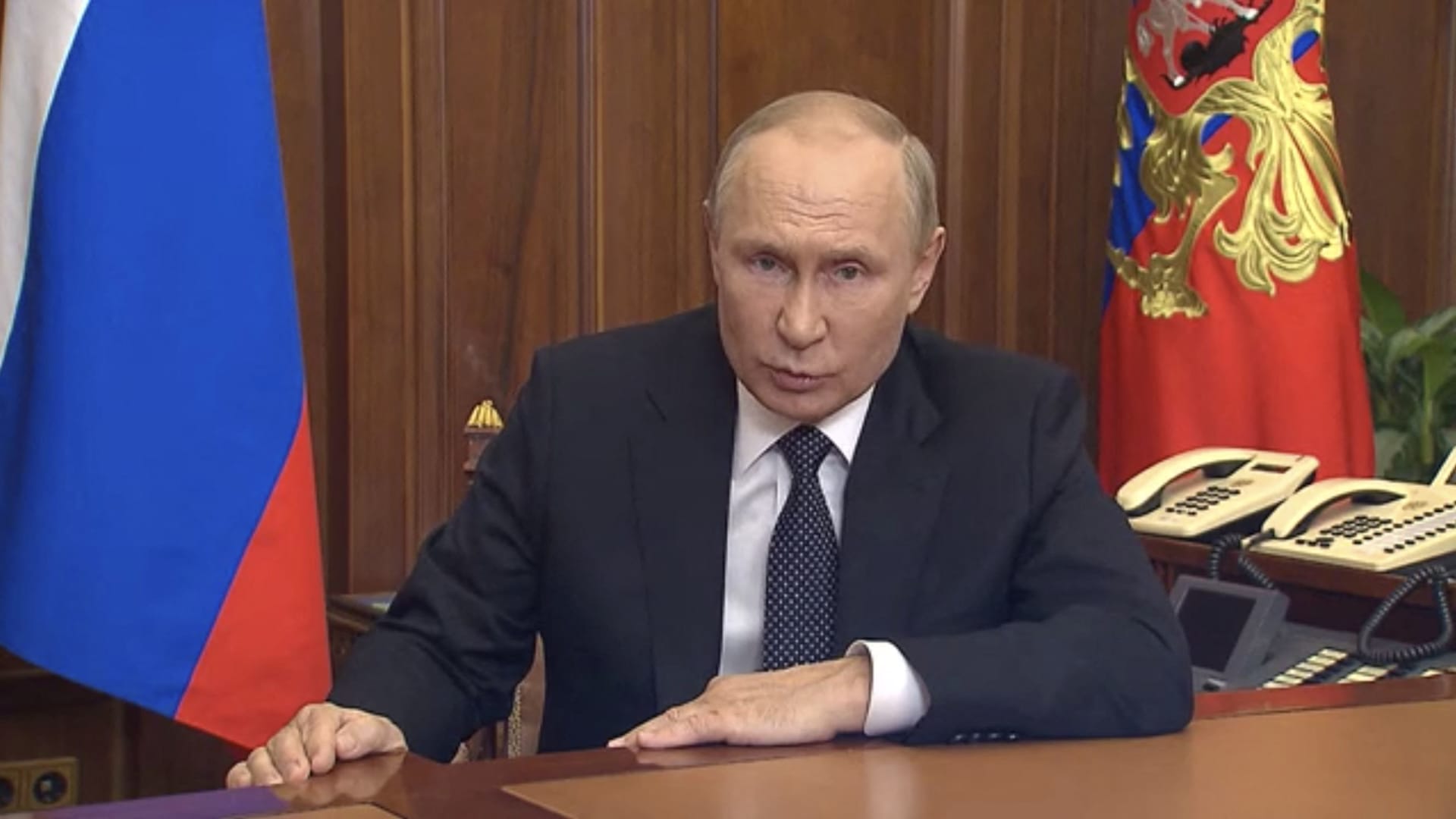 Putin announces a partial military mobilization