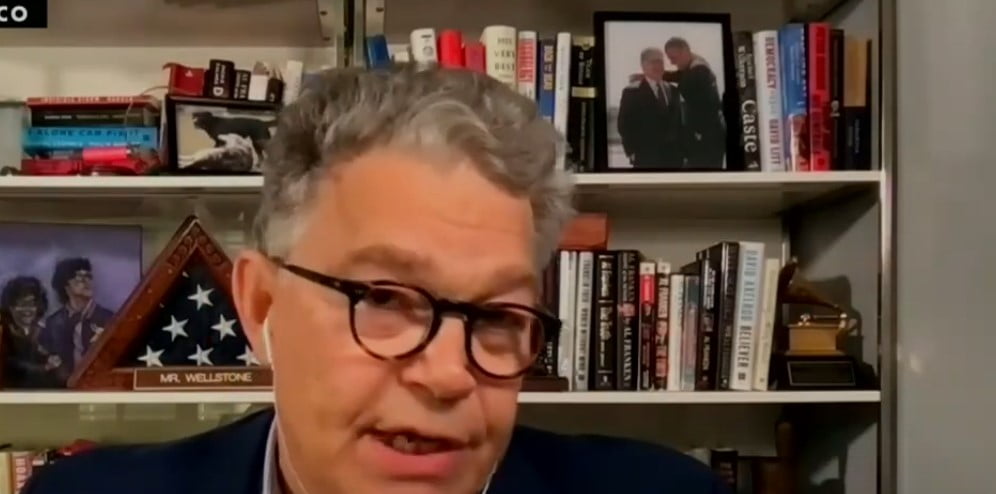 Al Franken calls out Republicans for stealing two SCOTUS seats