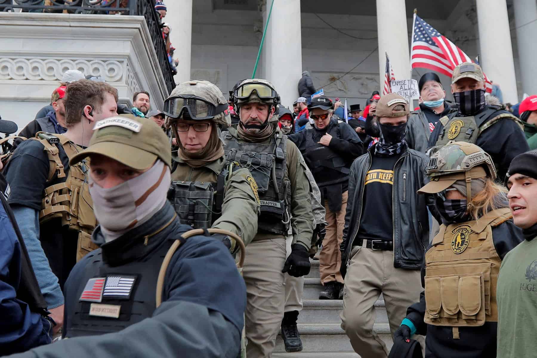 Oath Keepers charged with seditious conspiracy to use dangerous defenses