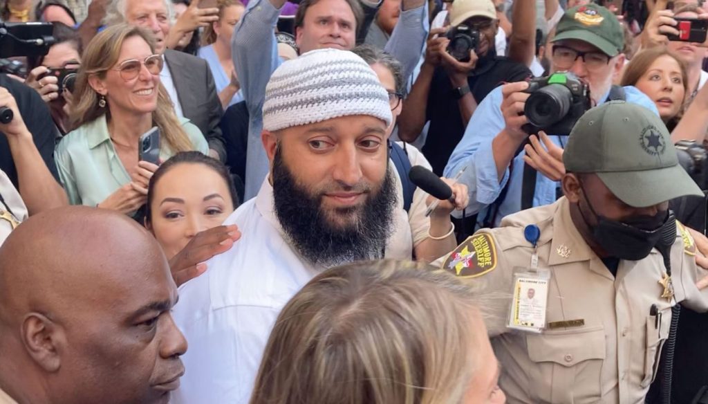Prosecutors Drop Fees In Opposition To Adnan Syed After 23 Years In Jail • MV TELEGRAPH - Vimarsana News