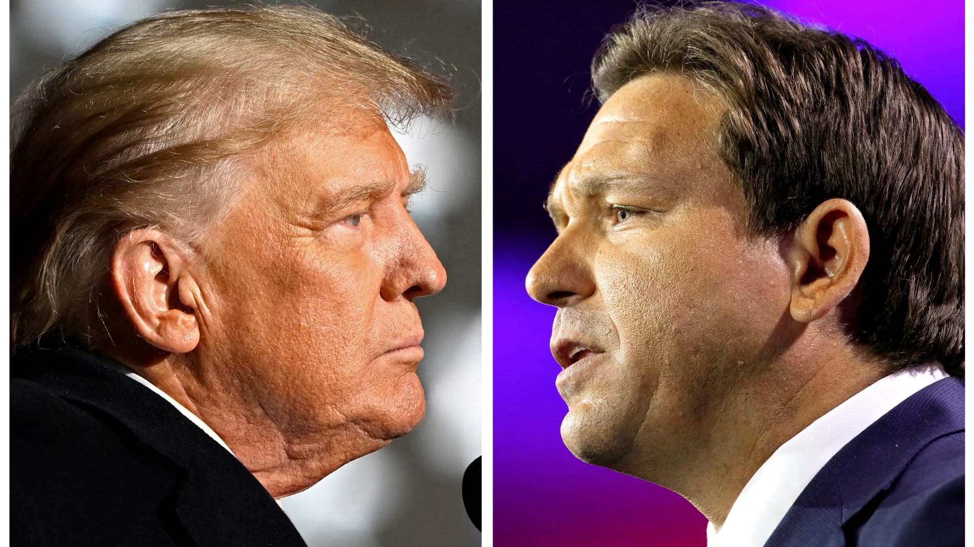 Trump would beat DeSantis 24, Biden approval rating underwater: poll