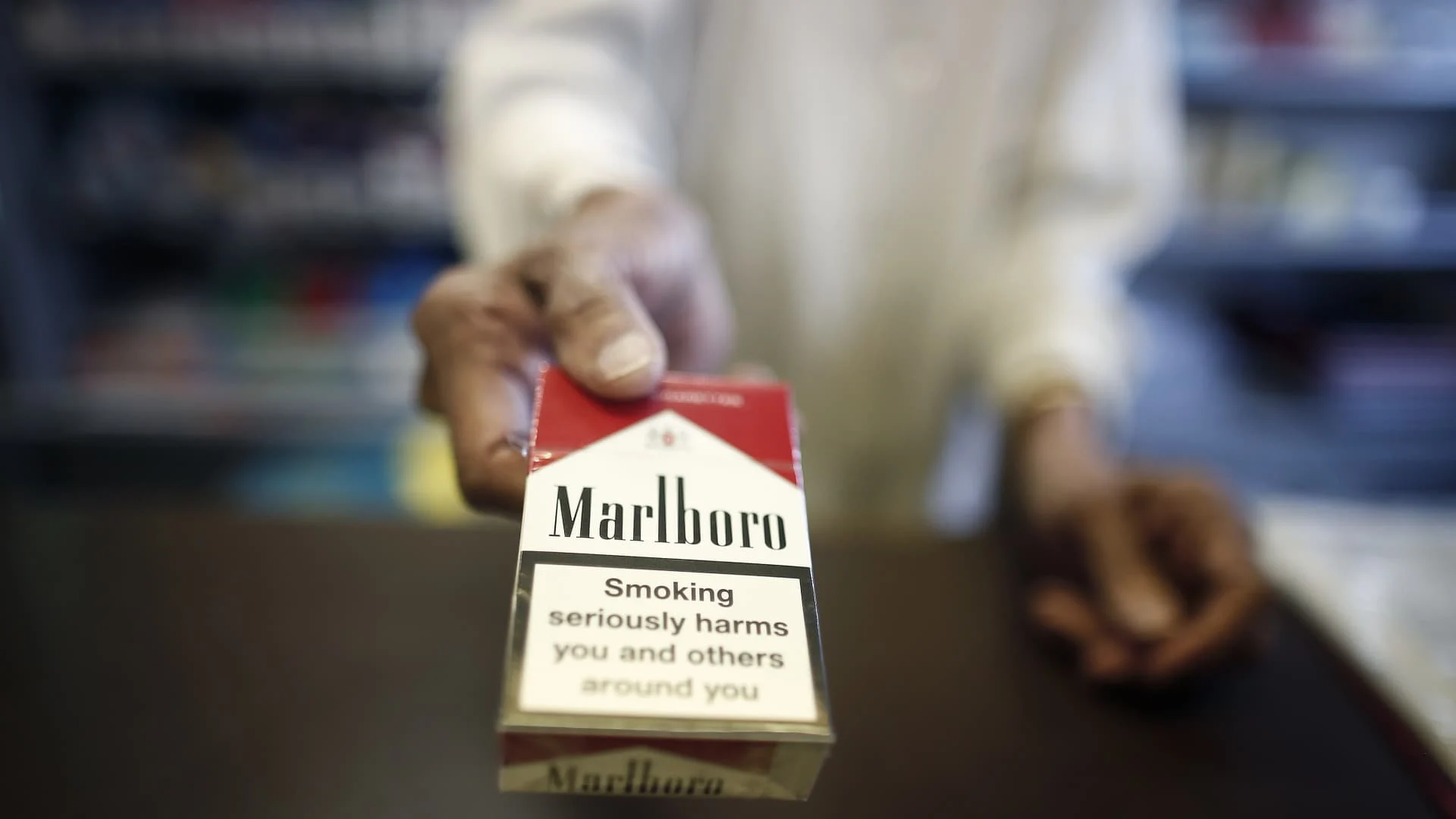 Cigarette manufacturers have ordered warning signs to be put up at retailers