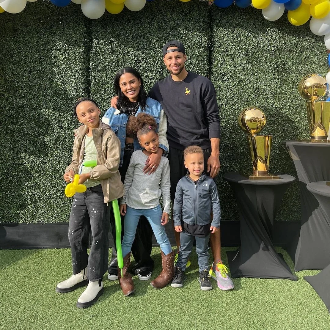 How Steph Curry's 3 children follow in his athletic footsteps