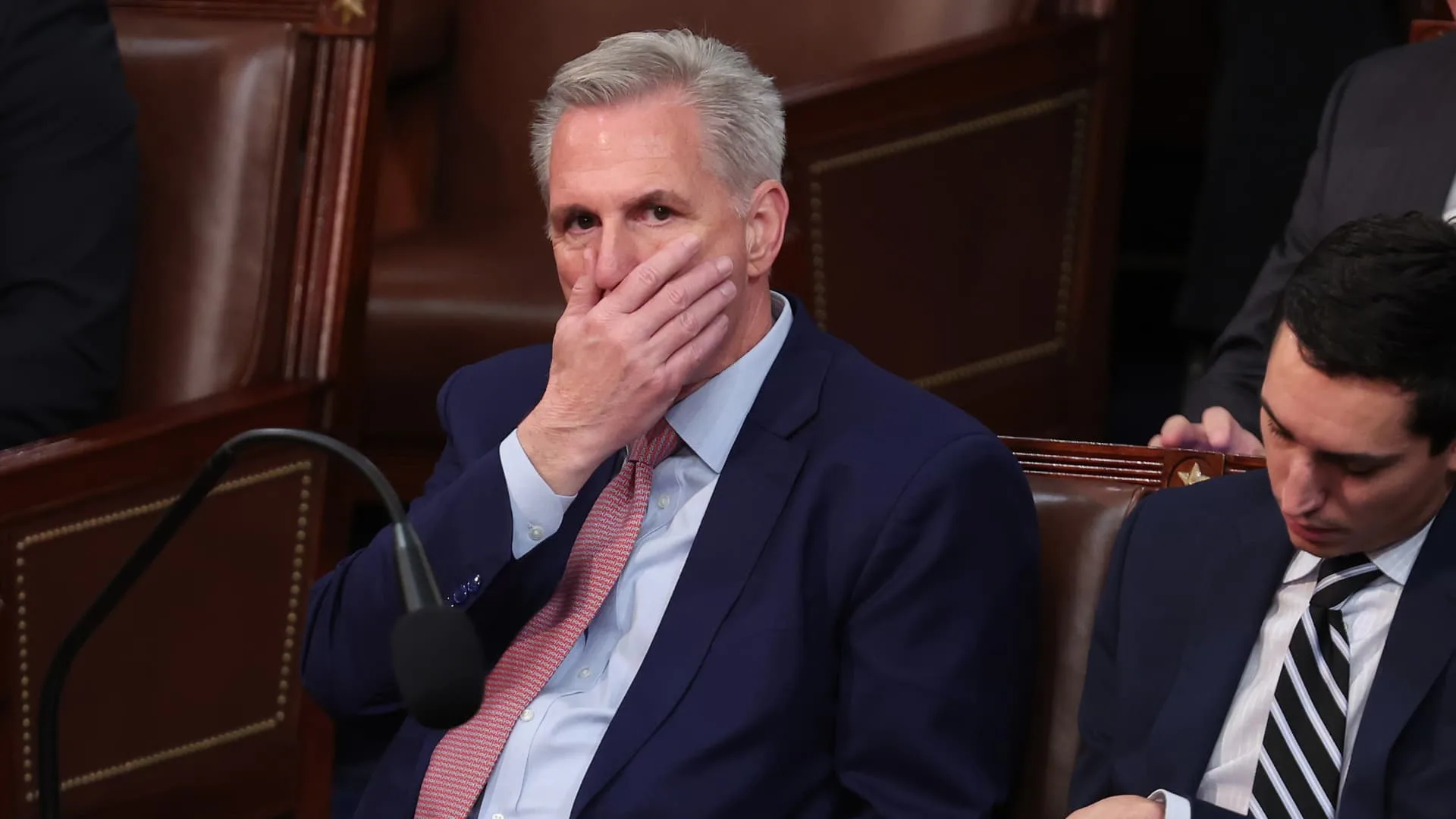 GOP leader McCarthy loses third vote for US House Speaker