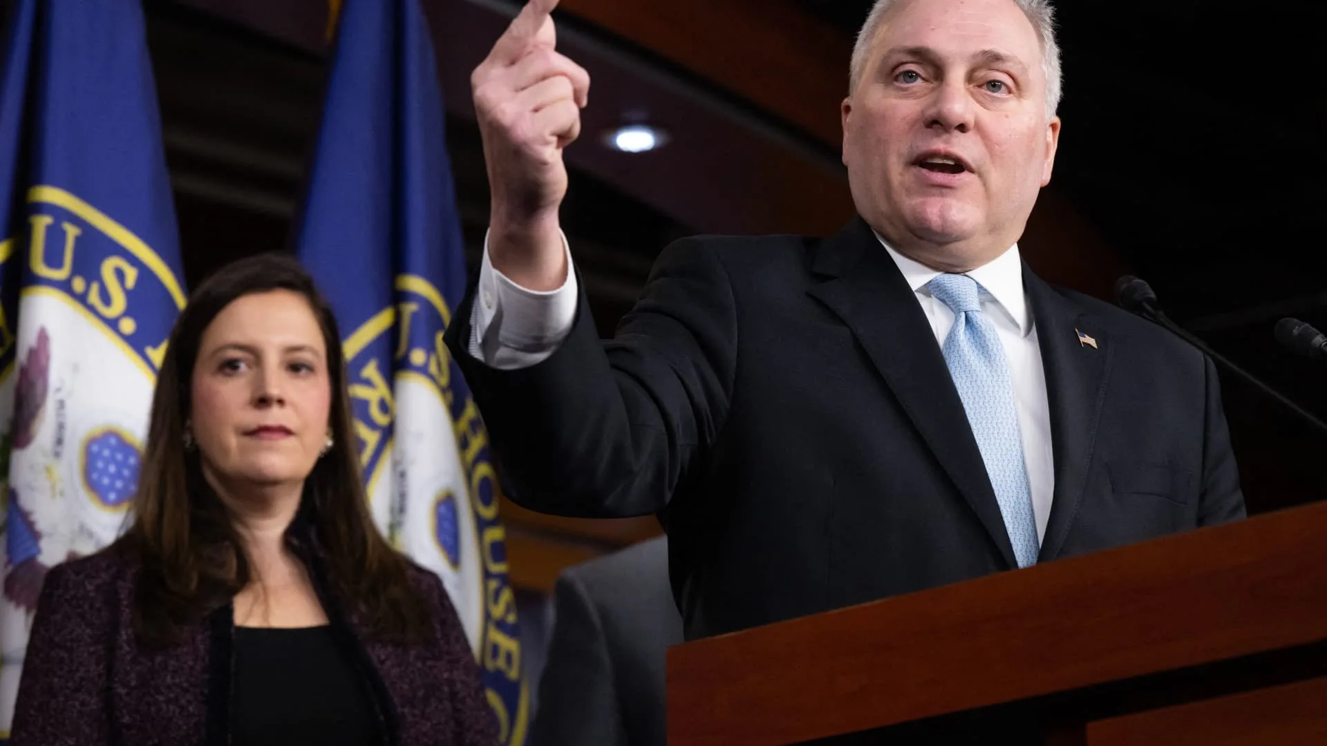 House Majority Leader Scalise dodges debt ceiling questions