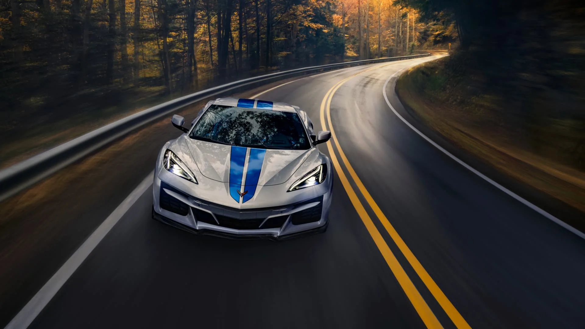 The Chevy Corvette E-Ray hybrid sports car starts at $104,000