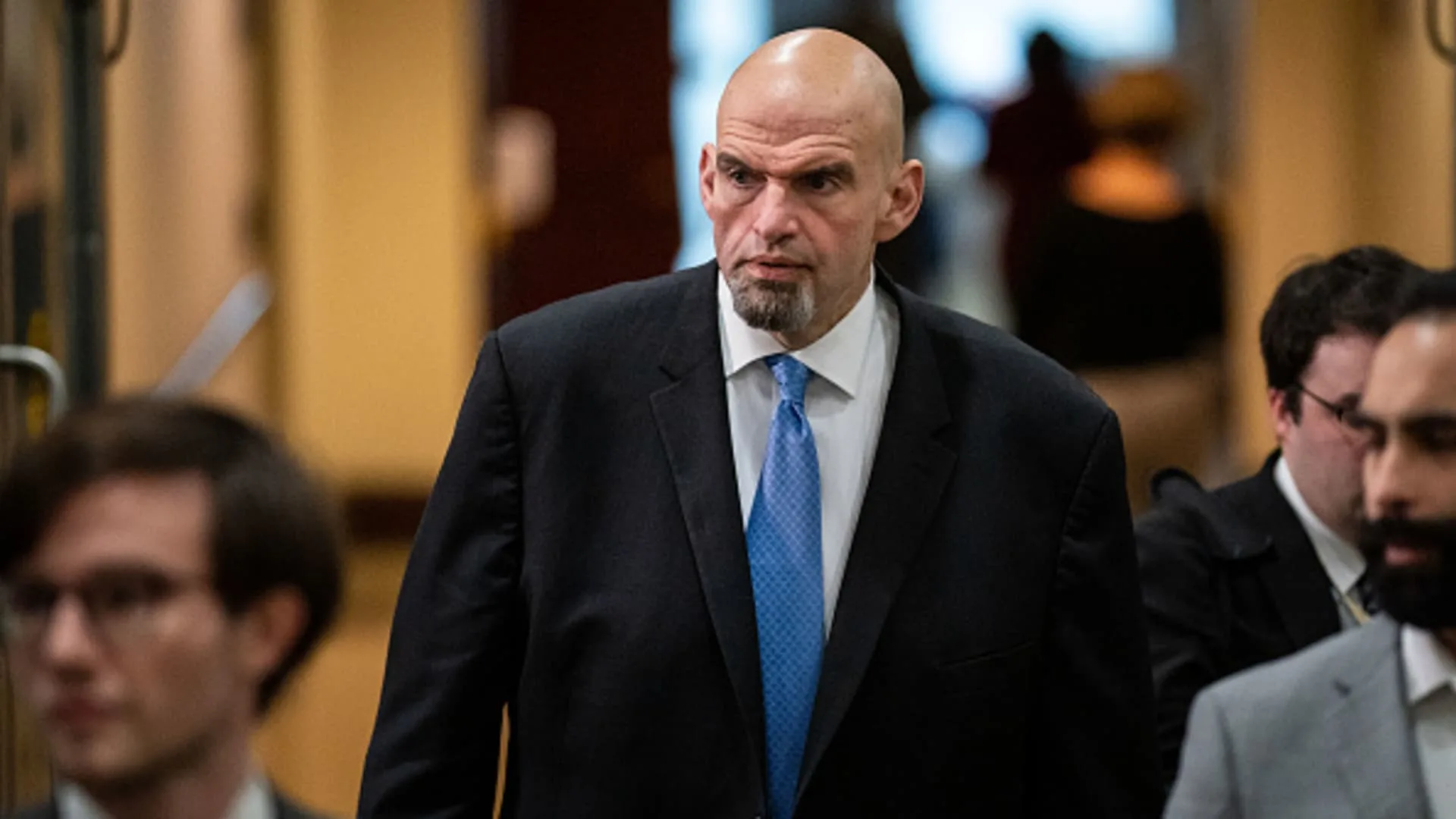 Sen. John Fetterman is in the hospital with depression