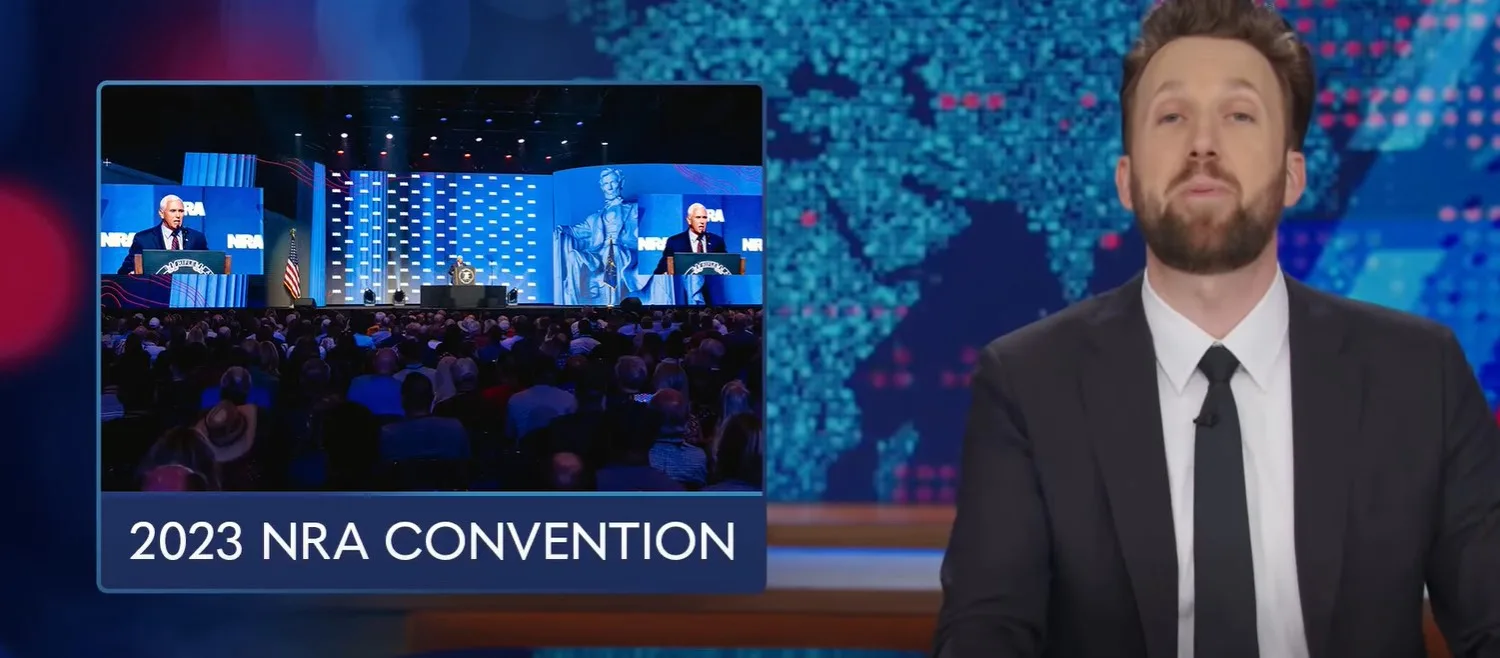 Jordan Klepper brings down the NRA perfectly