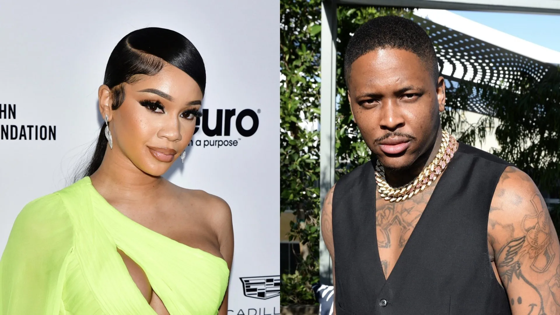 Saweetie and YG Spotted Cuddling in Cabo Pool (PHOTOS)
