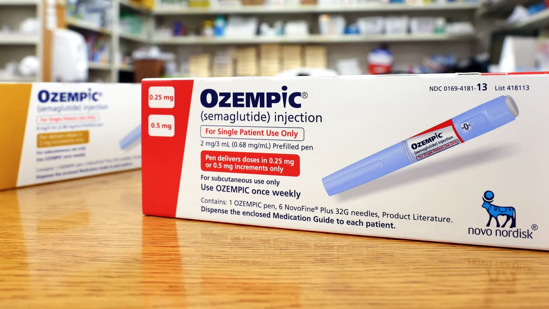 Ozempic and Wegovy are falsifying the subject matter of the lawsuit against Novo Nordisk